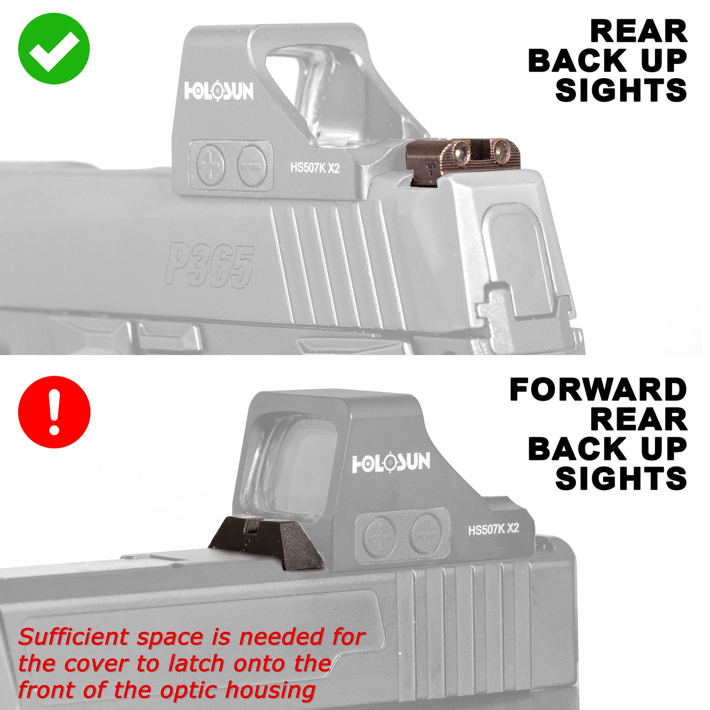 OpticGard Scope Cover for Holosun® 507K-X2/407K-X2 - OpticGard®
