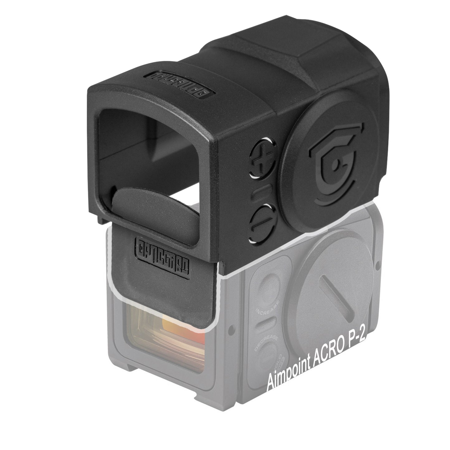 OpticGard Scope Cover for Aimpoint® Acro P-2 Black