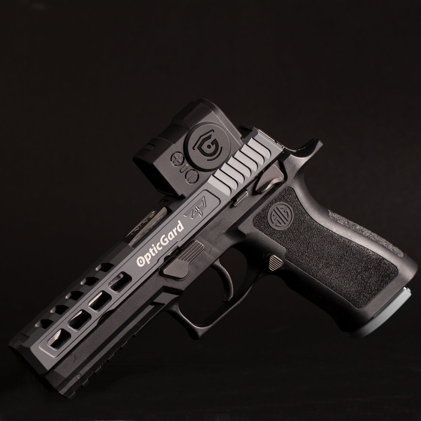 OpticGard Scope Cover for Aimpoint® Acro P-2 Black