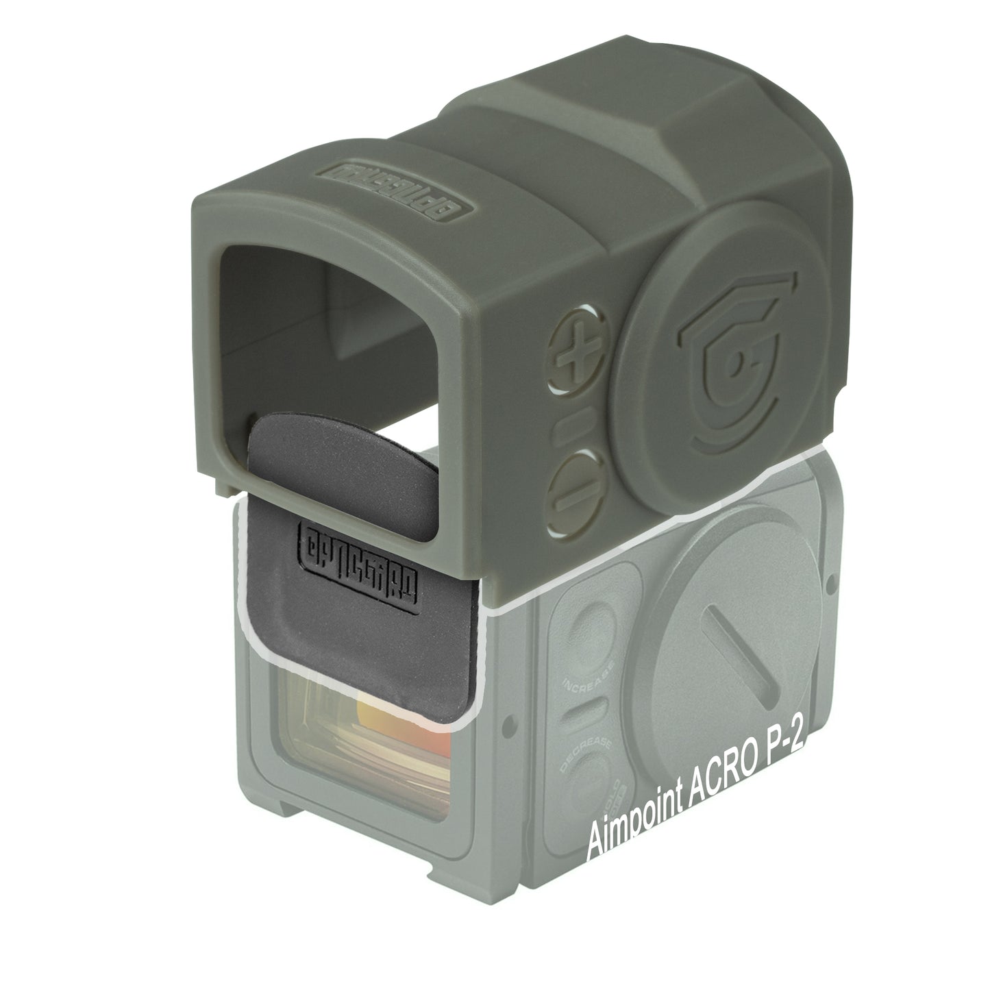 OpticGard Scope Cover for Aimpoint® Acro P-2 OD Green