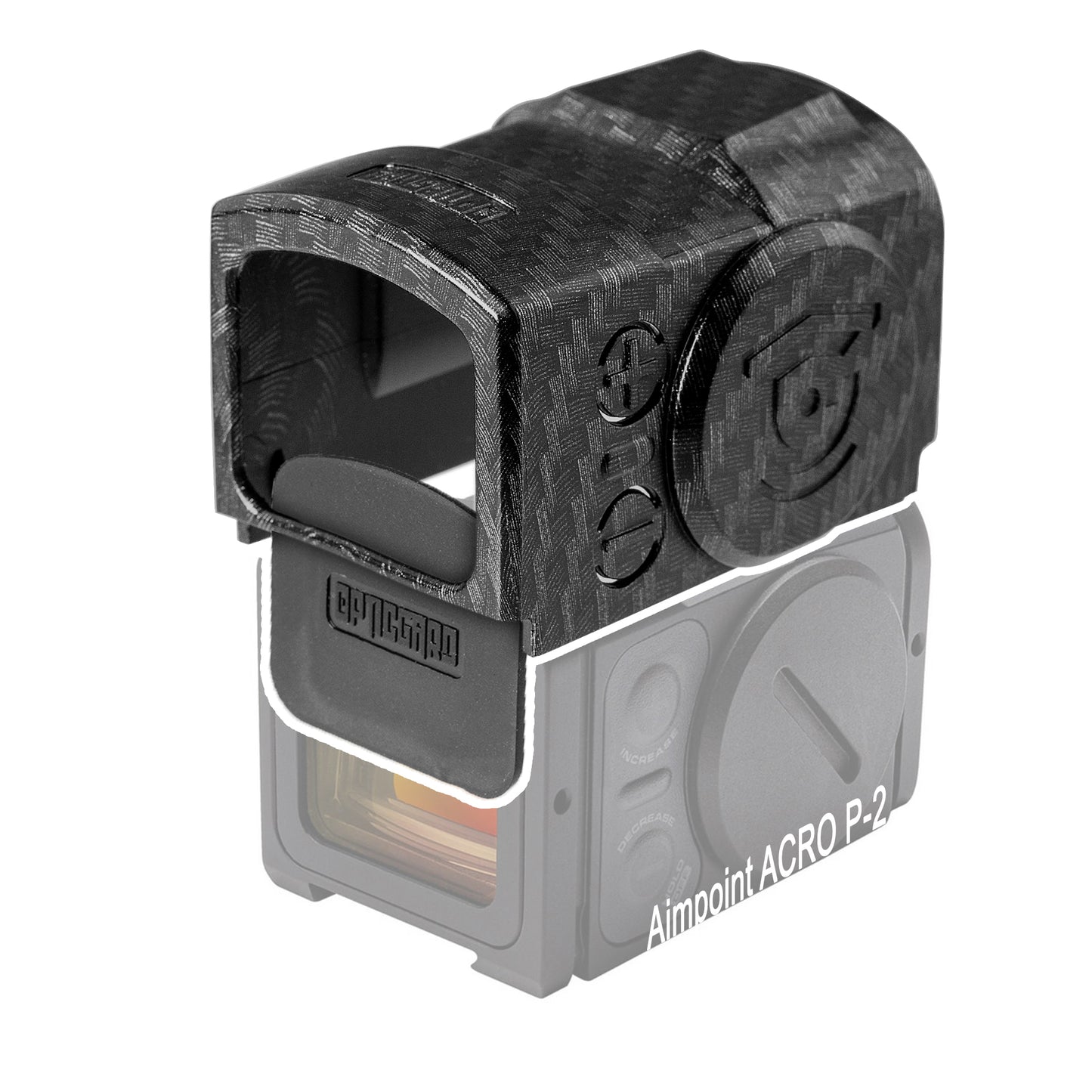 OpticGard Scope Cover for Aimpoint® Acro P-2 Carbon Fiber