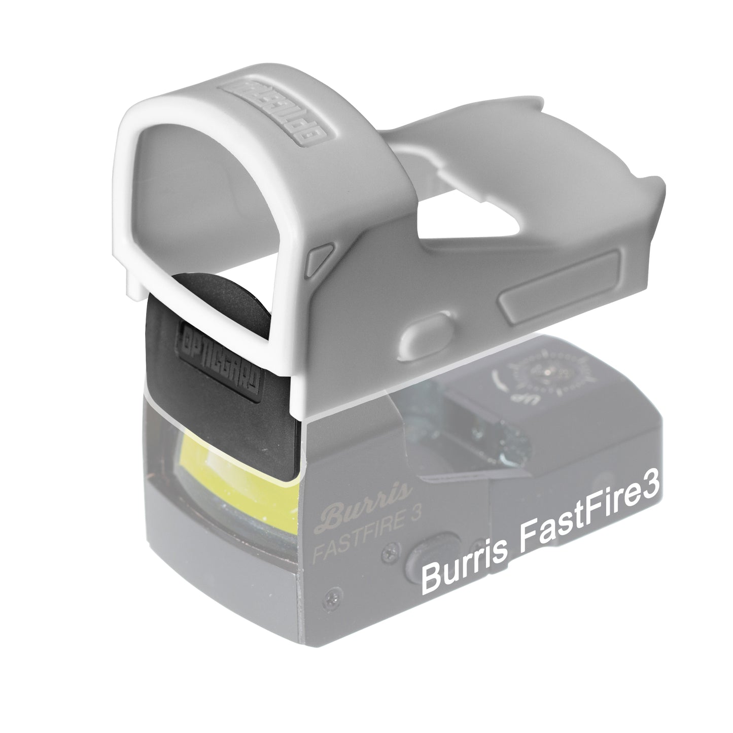 OpticGard Scope Cover for Burris® FastFire3 White