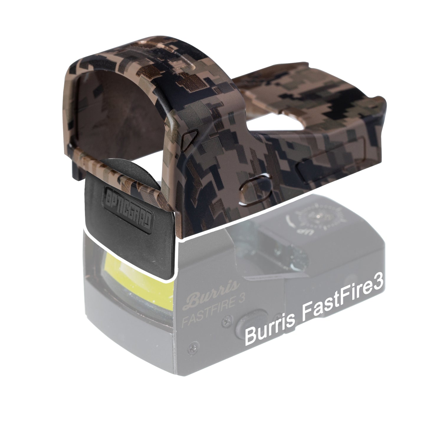 OpticGard Scope Cover for Burris® FastFire3 FDE Camo