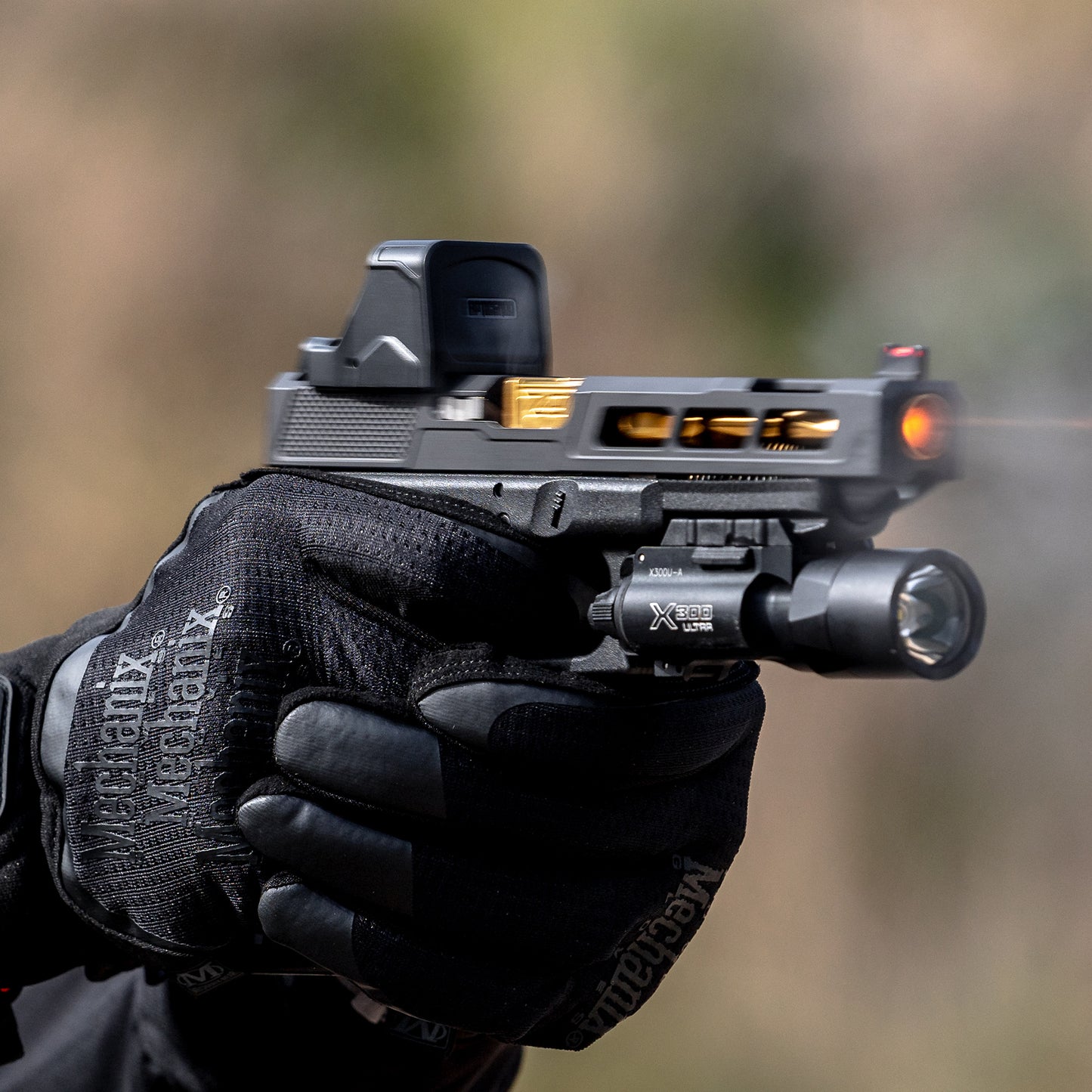 OpticGard Scope Cover for Holosun® 507Comp Black