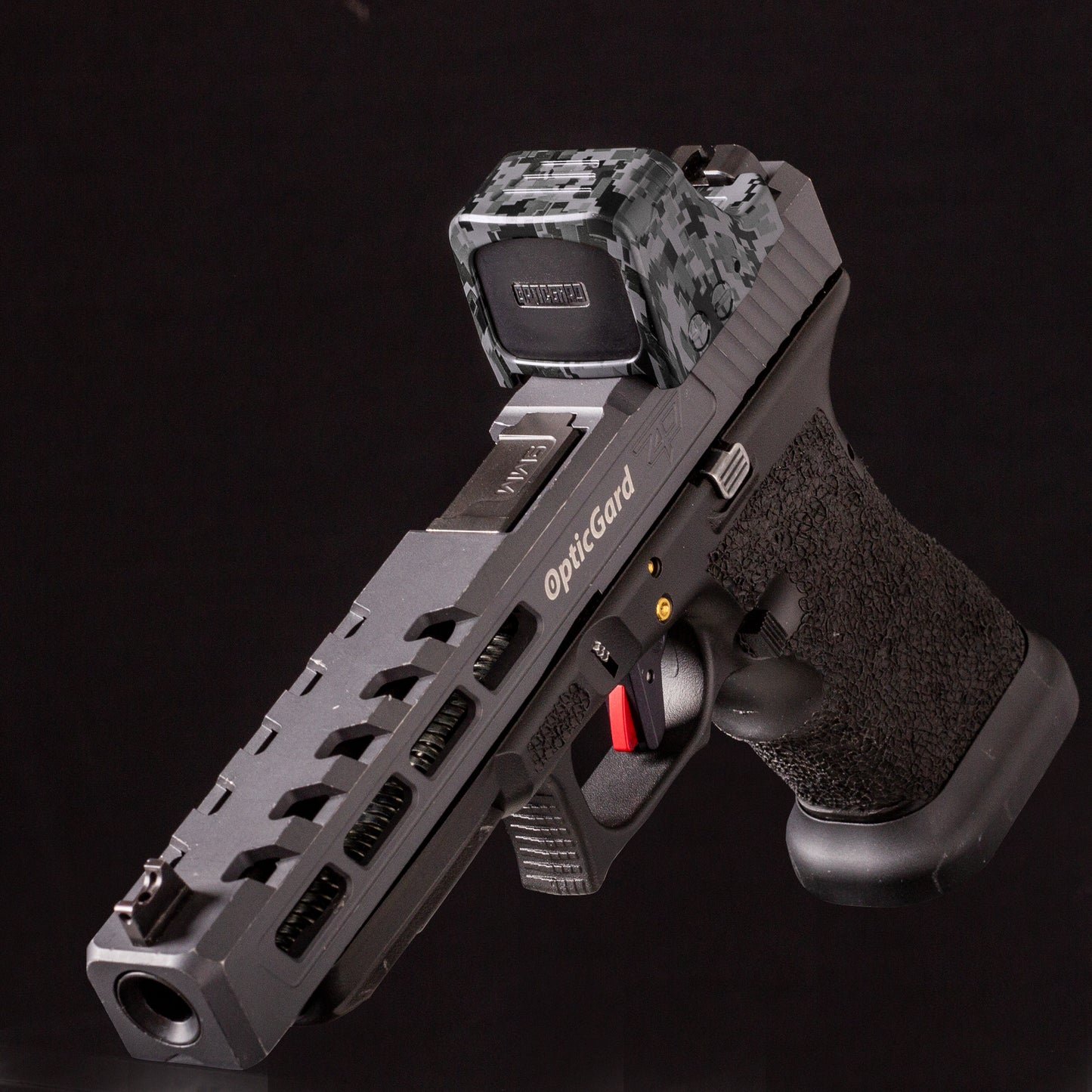 OpticGard Scope Cover for Holosun® 507Comp Gunmetal Gray Camo Cover