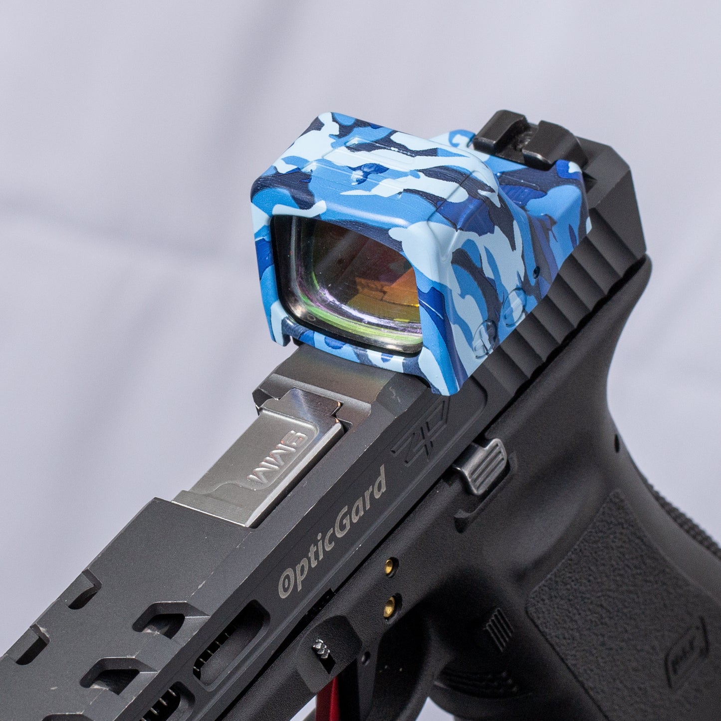 OpticGard Scope Cover for Holosun® 507Comp Navy Blue Camo