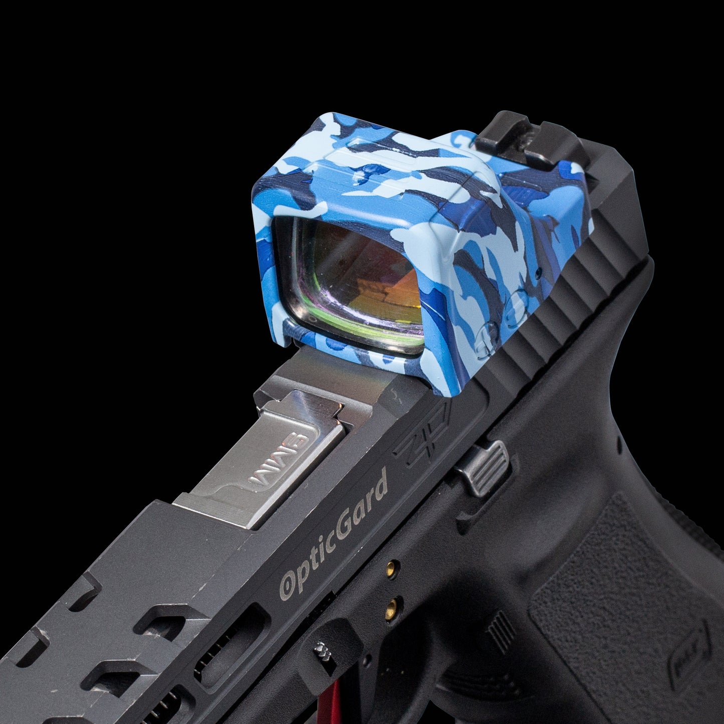 OpticGard Scope Cover for Holosun® 507Comp Navy Blue Camo