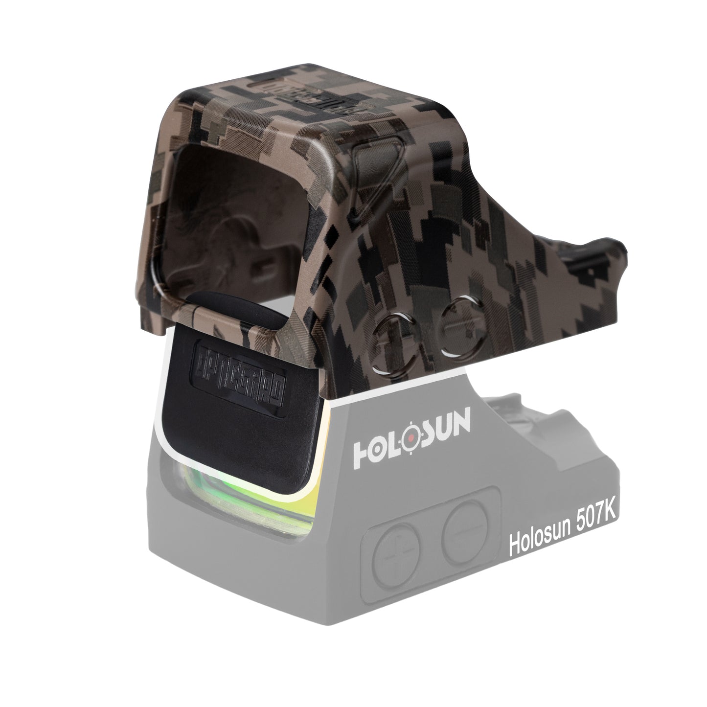 OpticGard Scope Cover for Holosun® 507K-X2/407K-X2 FDE Camo