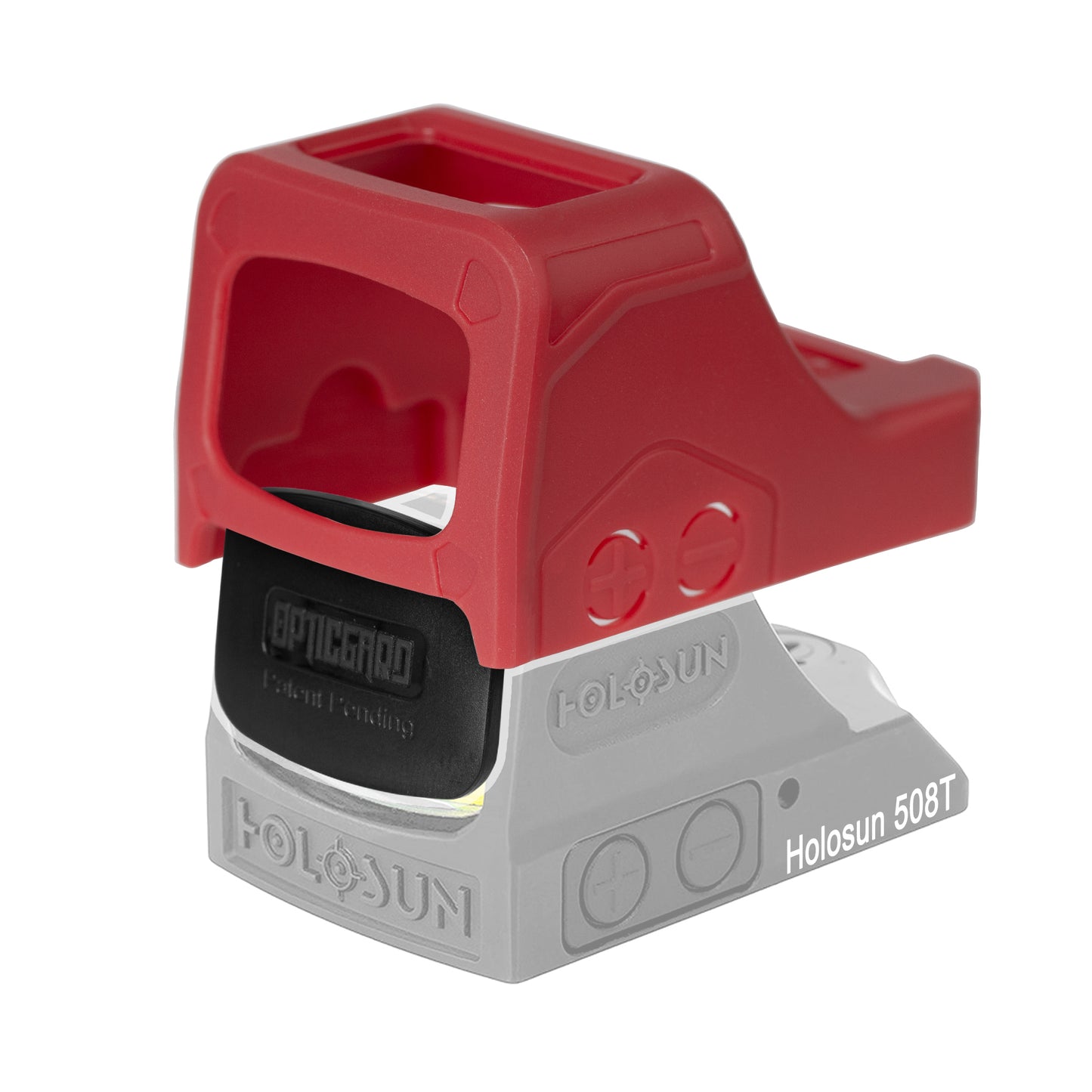 OpticGard Scope Cover for Holosun® 508T Passion Red