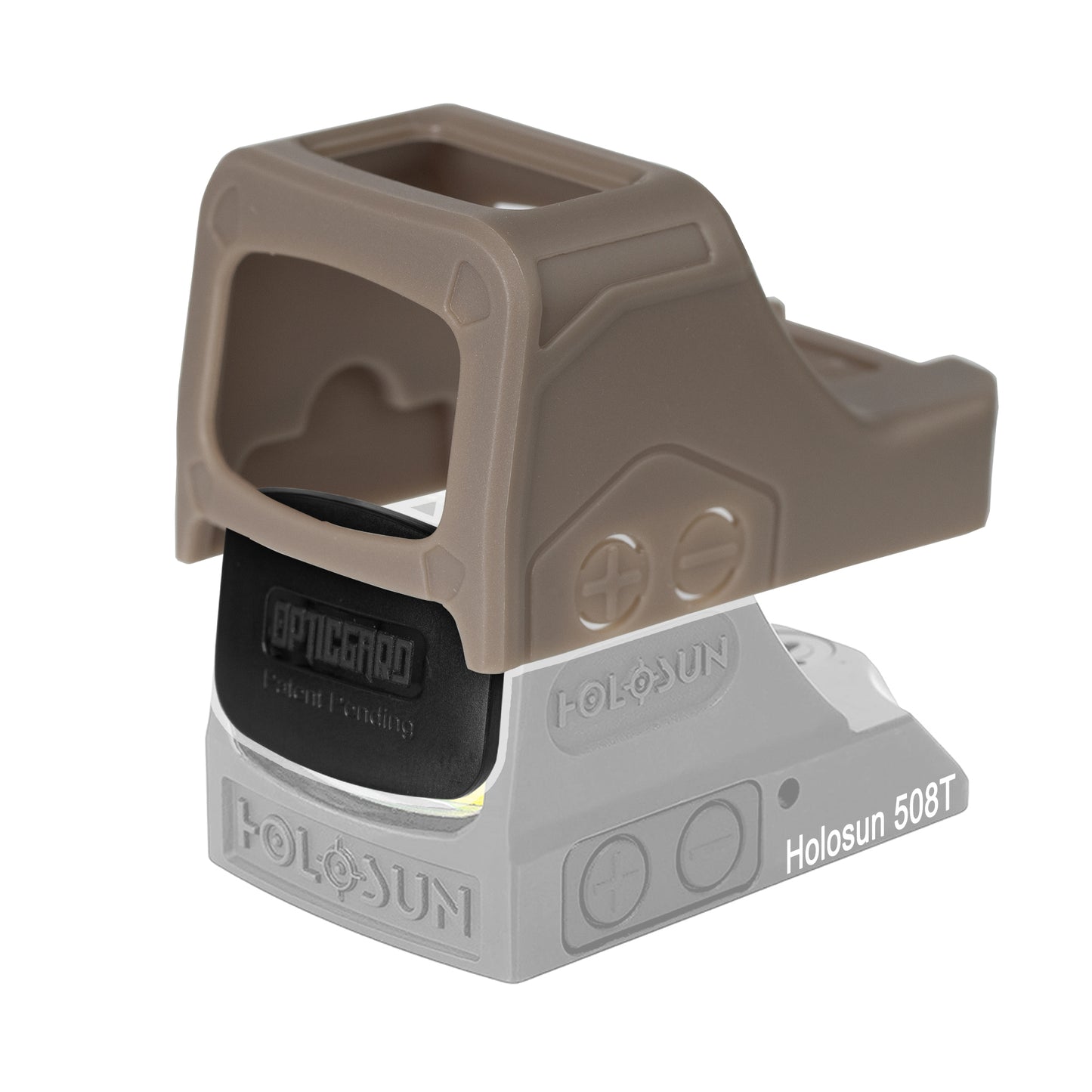 OpticGard Scope Cover for Holosun® 508T FDE