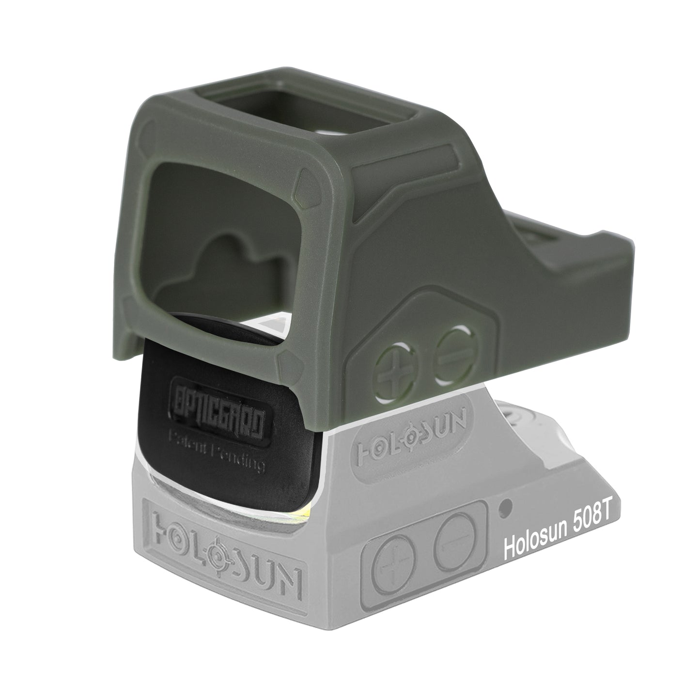 OpticGard Scope Cover for Holosun® 508T OD Green