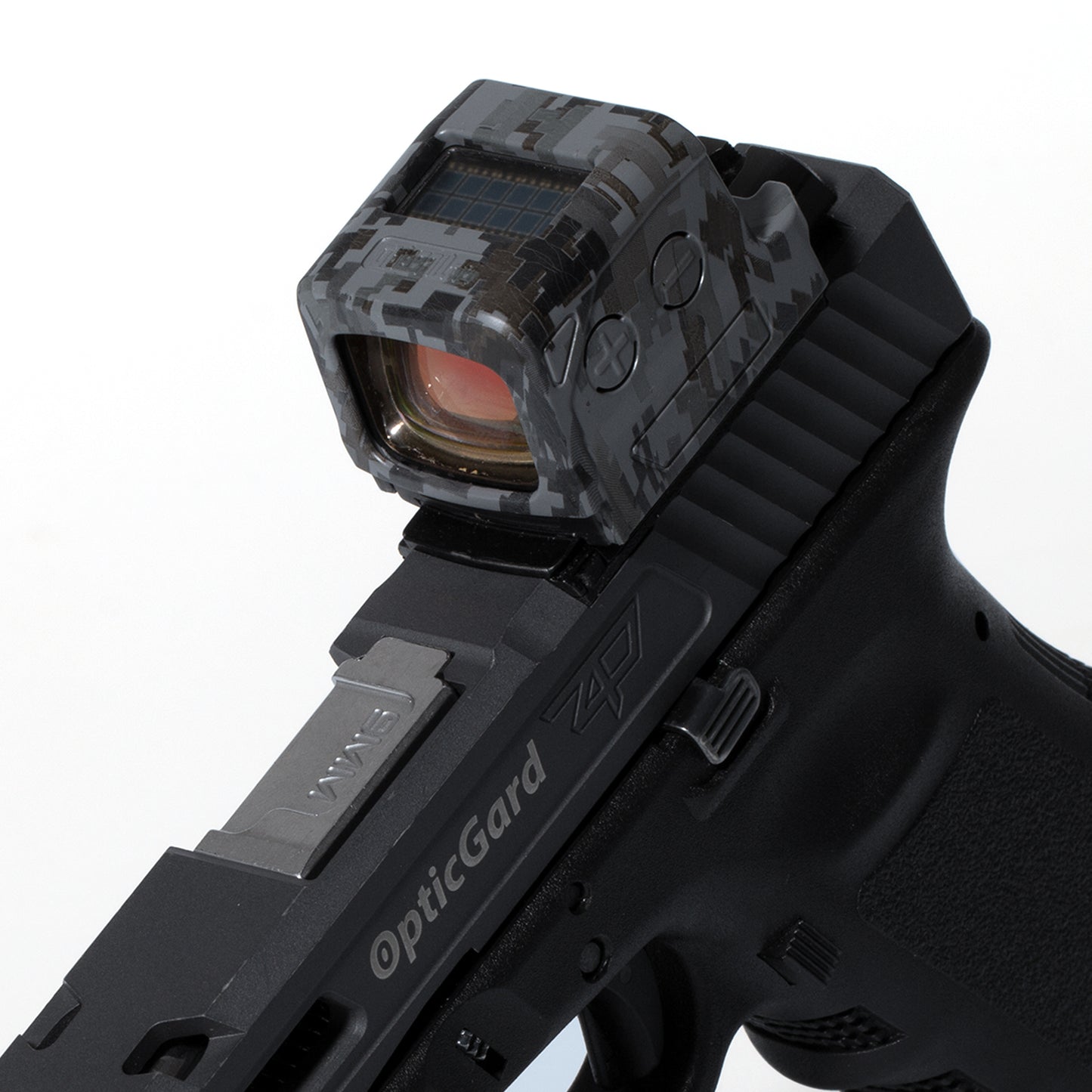 OpticGard Scope Cover for Holosun® 509T - OpticGard® Gunmetal Gray Camo Cover