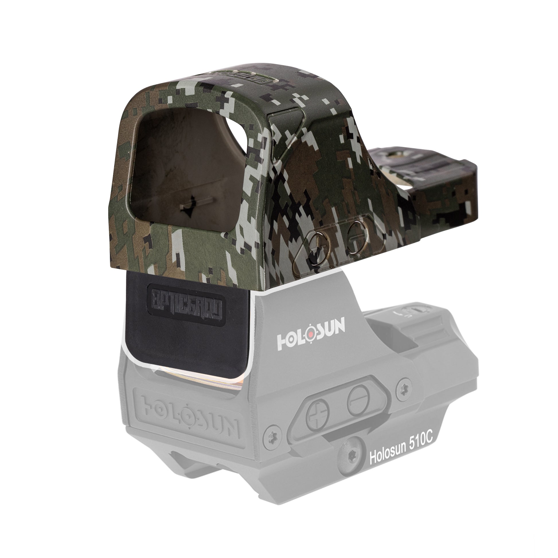 OpticGard Scope Cover for Holosun® 510C - OpticGard® OD Green Camo