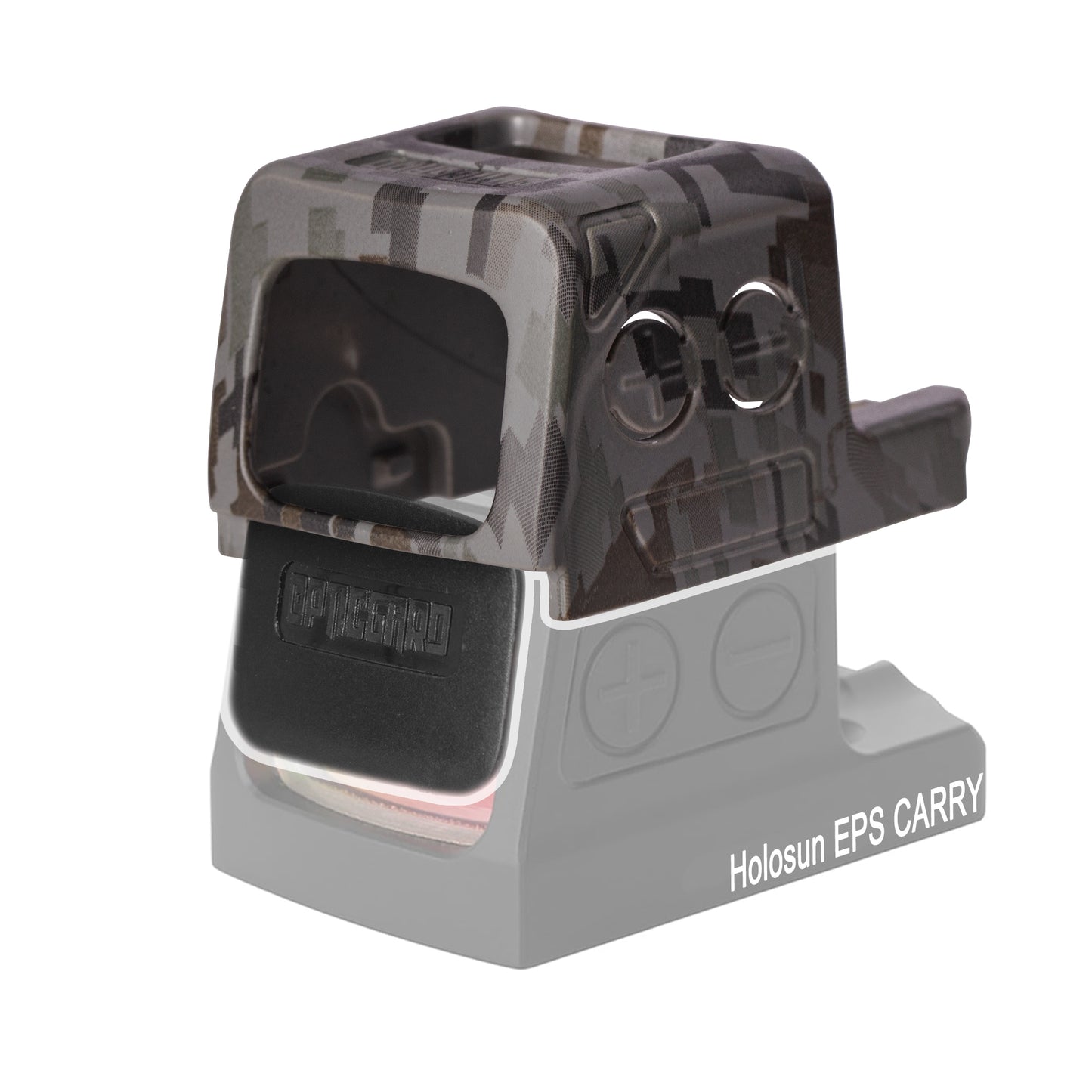 OpticGard Scope Cover for Holosun® EPS CARRY - OpticGard® Gunmetal Gray Camo