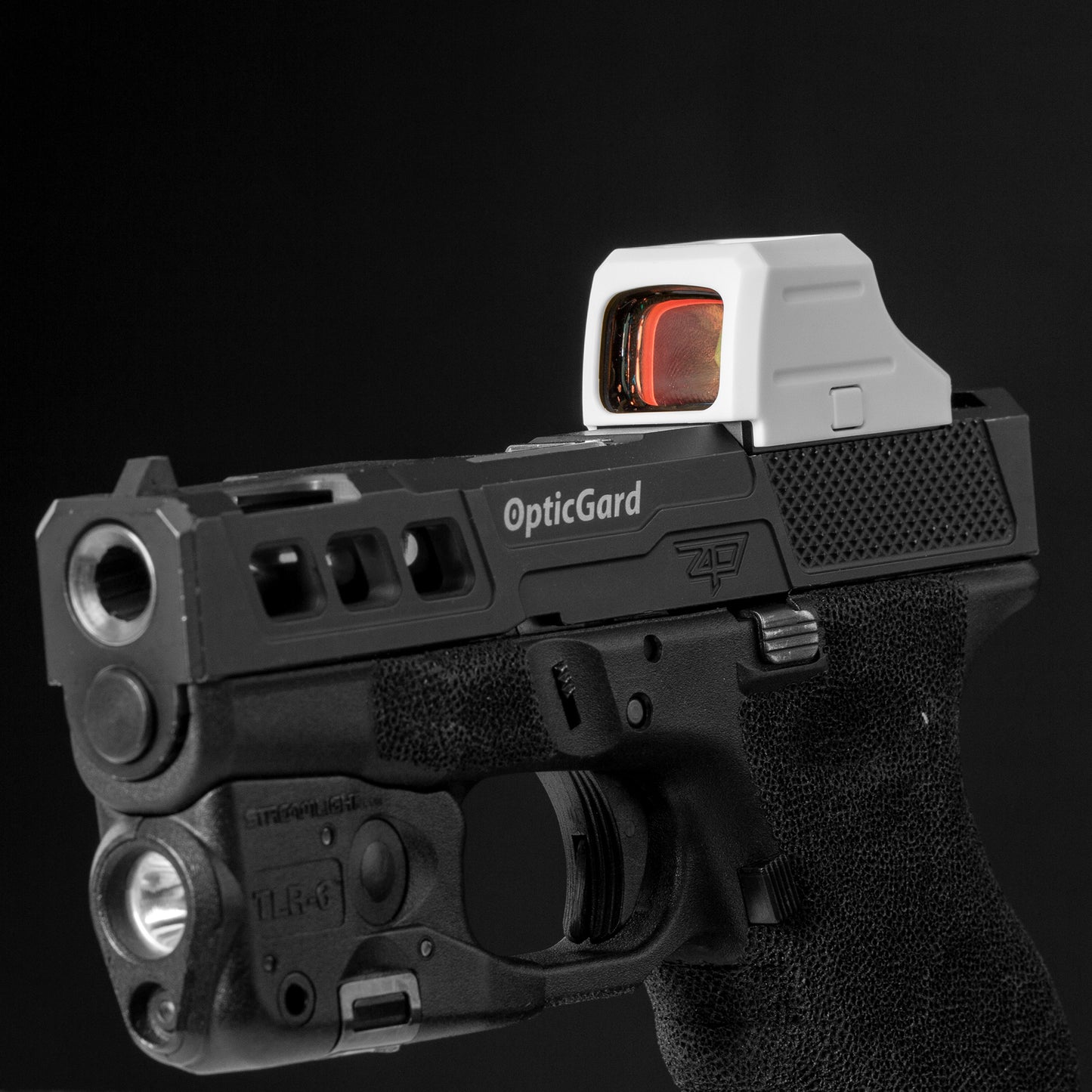OpticGard Scope Cover for Holosun® SCS Carry White