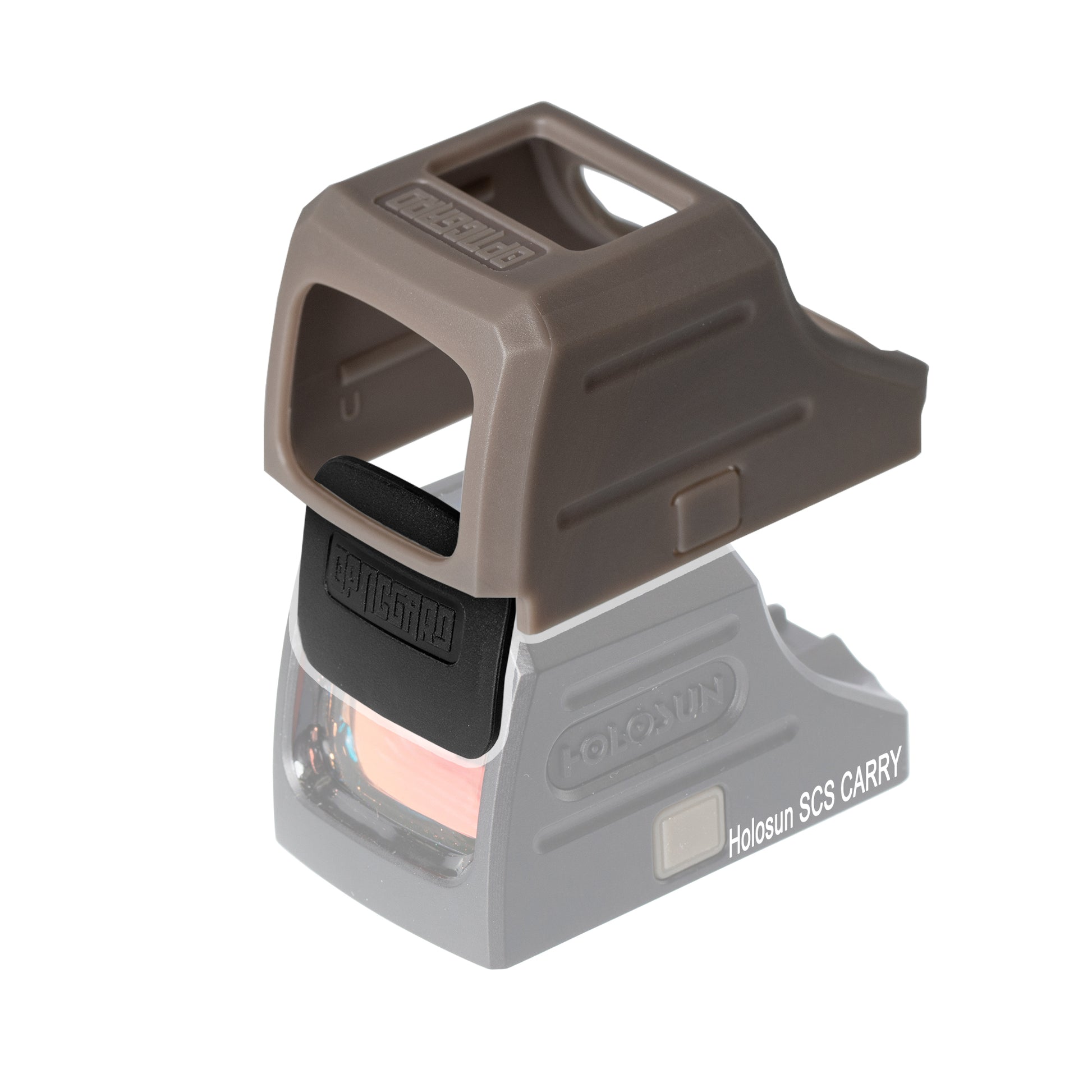 OpticGard Scope Cover for Holosun® SCS Carry FDE