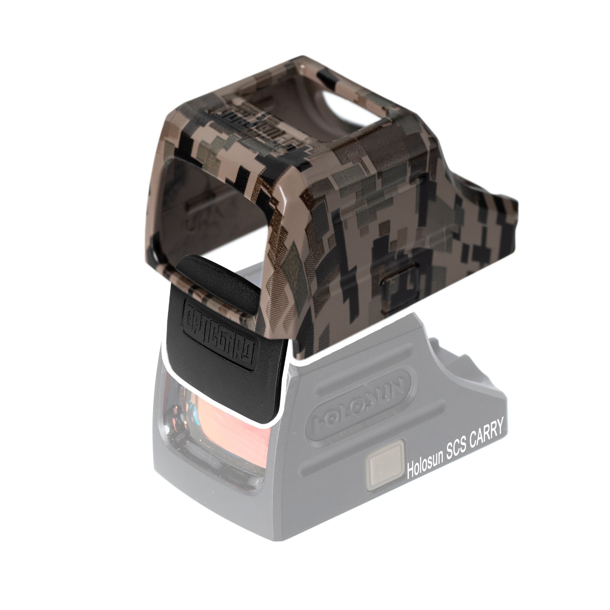 OpticGard Scope Cover for Holosun® SCS Carry FDE Camo