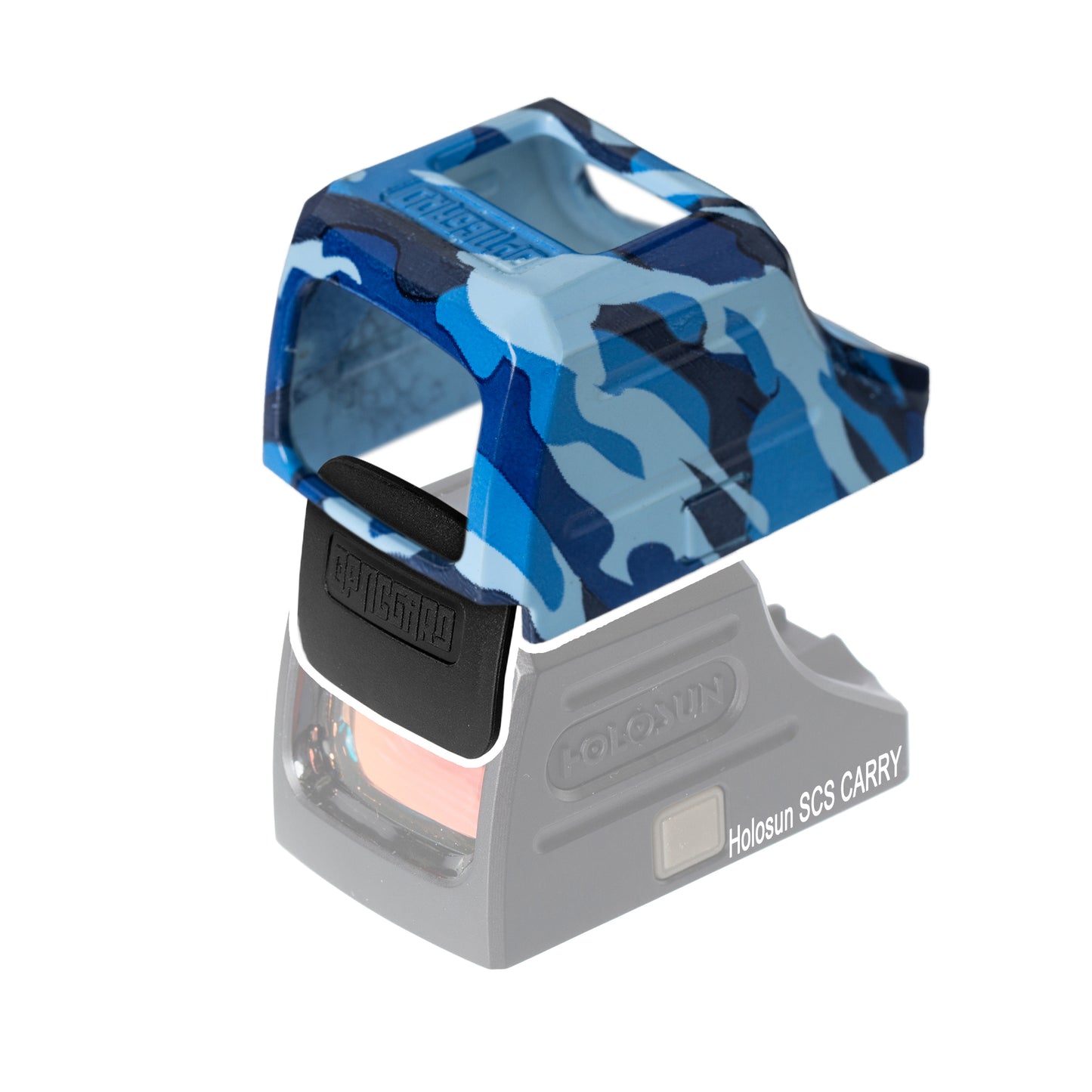 OpticGard Scope Cover for Holosun® SCS Carry Navy Blue Camo