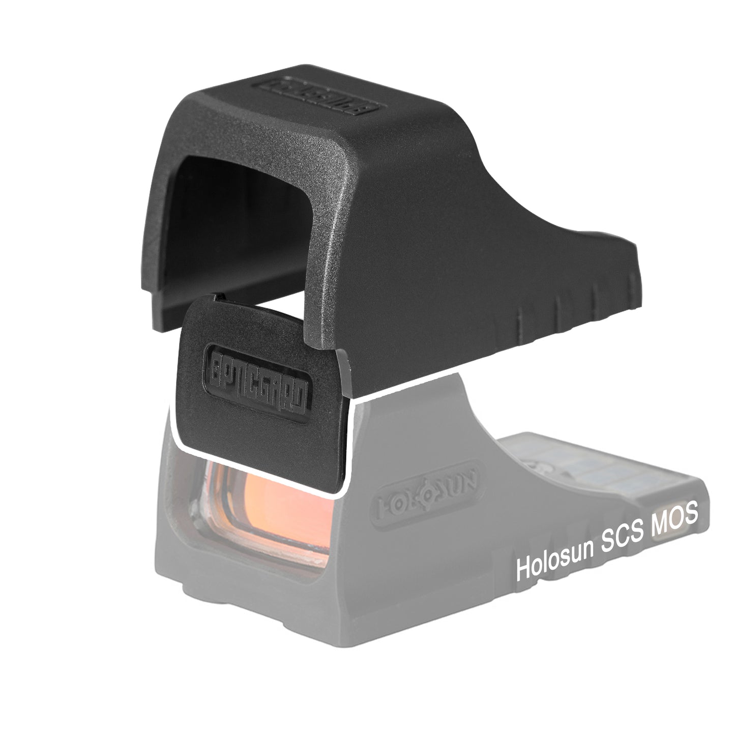 OpticGard Scope Cover for Holosun® SCS MOS Black