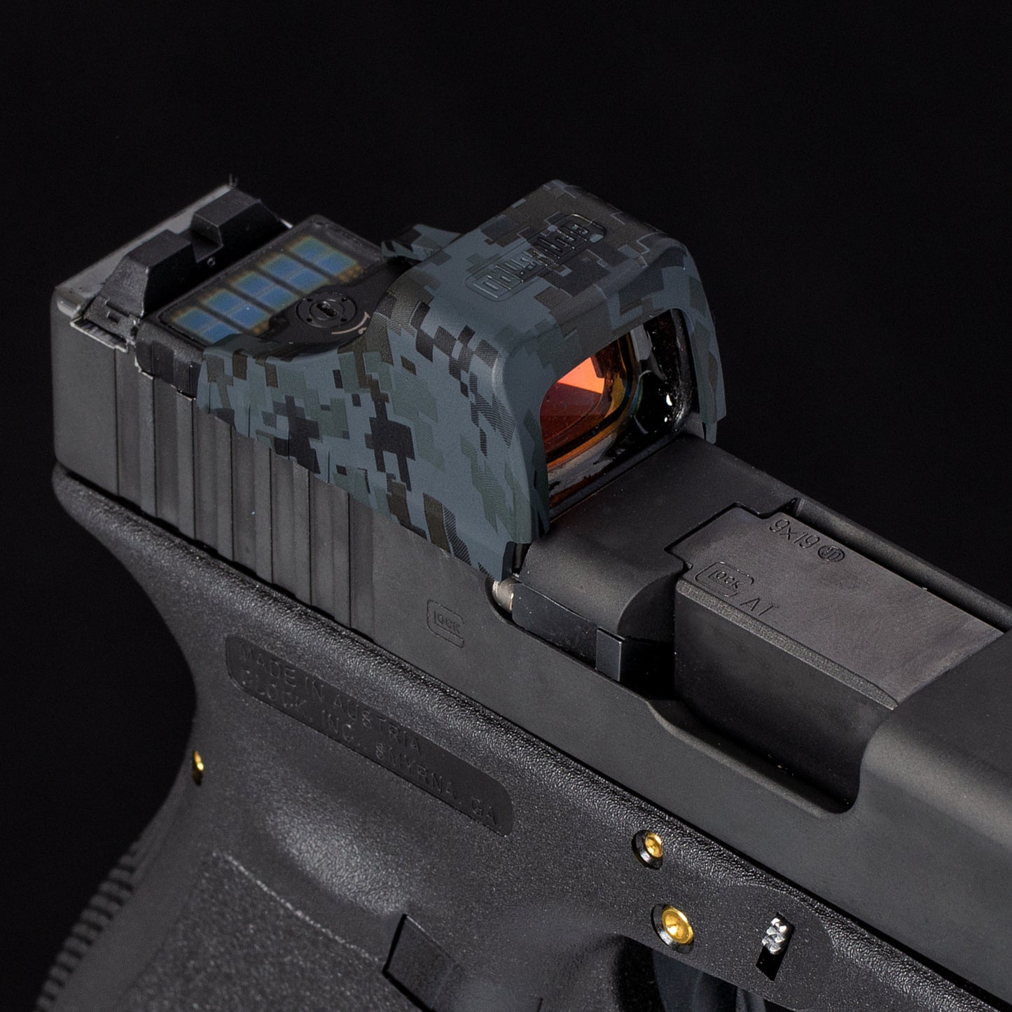 OpticGard Scope Cover for Holosun® SCS MOS Gunmetal Gray Camo