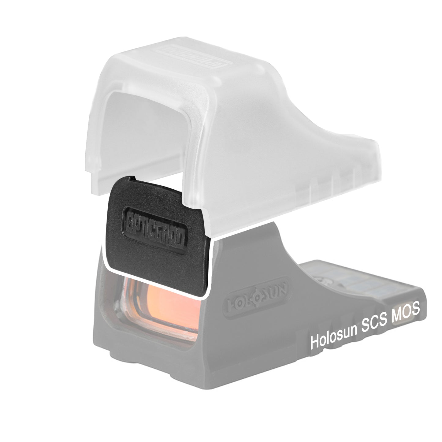 OpticGard Scope Cover for Holosun® SCS MOS Frost