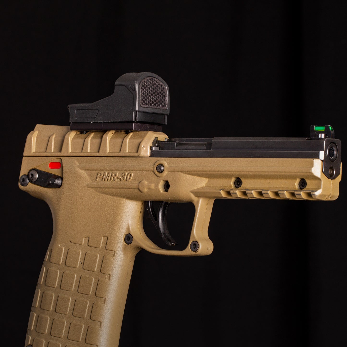 Black Optic Scope Cover with GlareGard Killflash Lens Installed for Burris® Fast Fire 3