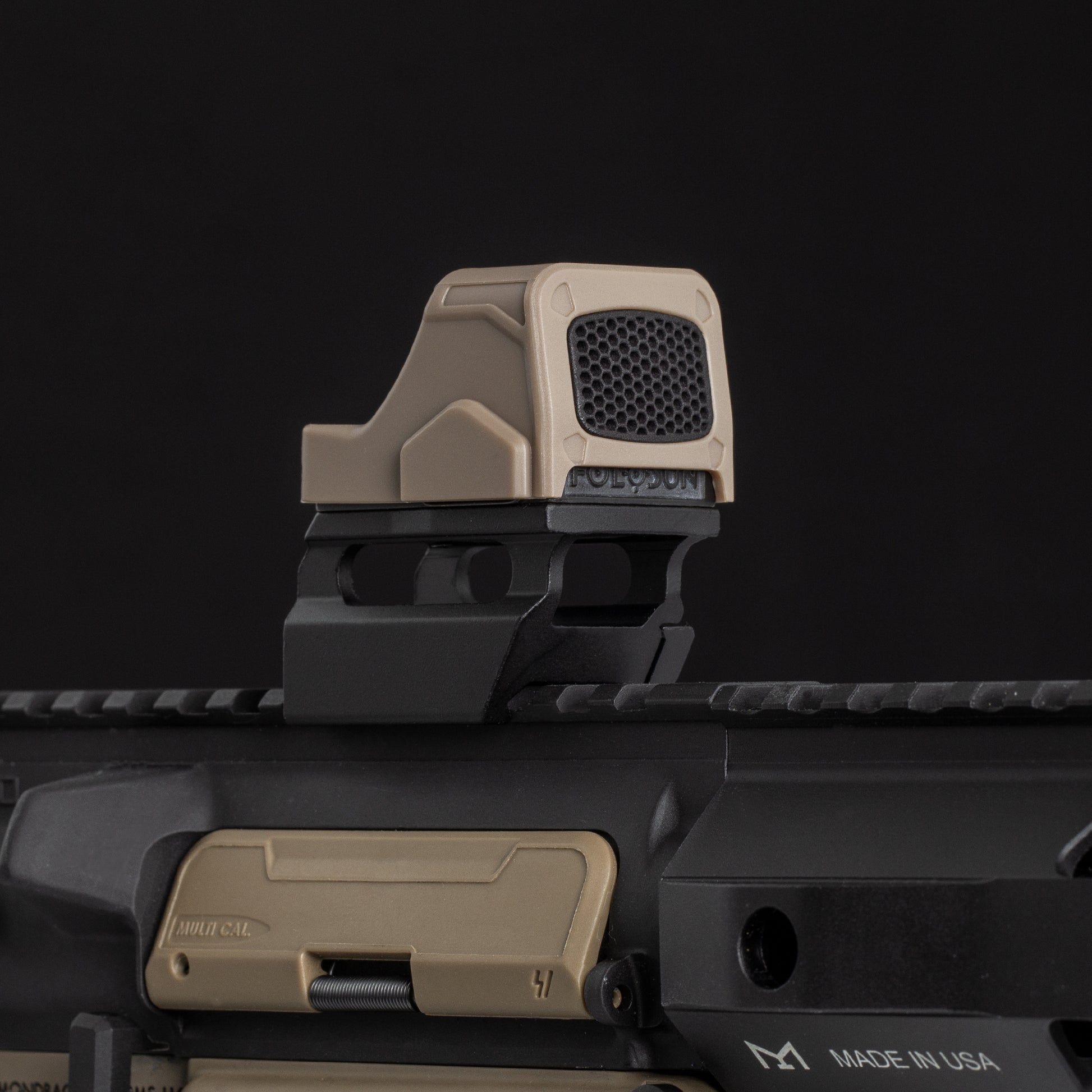 FDE Optic Scope Cover with GlareGard Killflash Lens Installed for Holosun® 508T