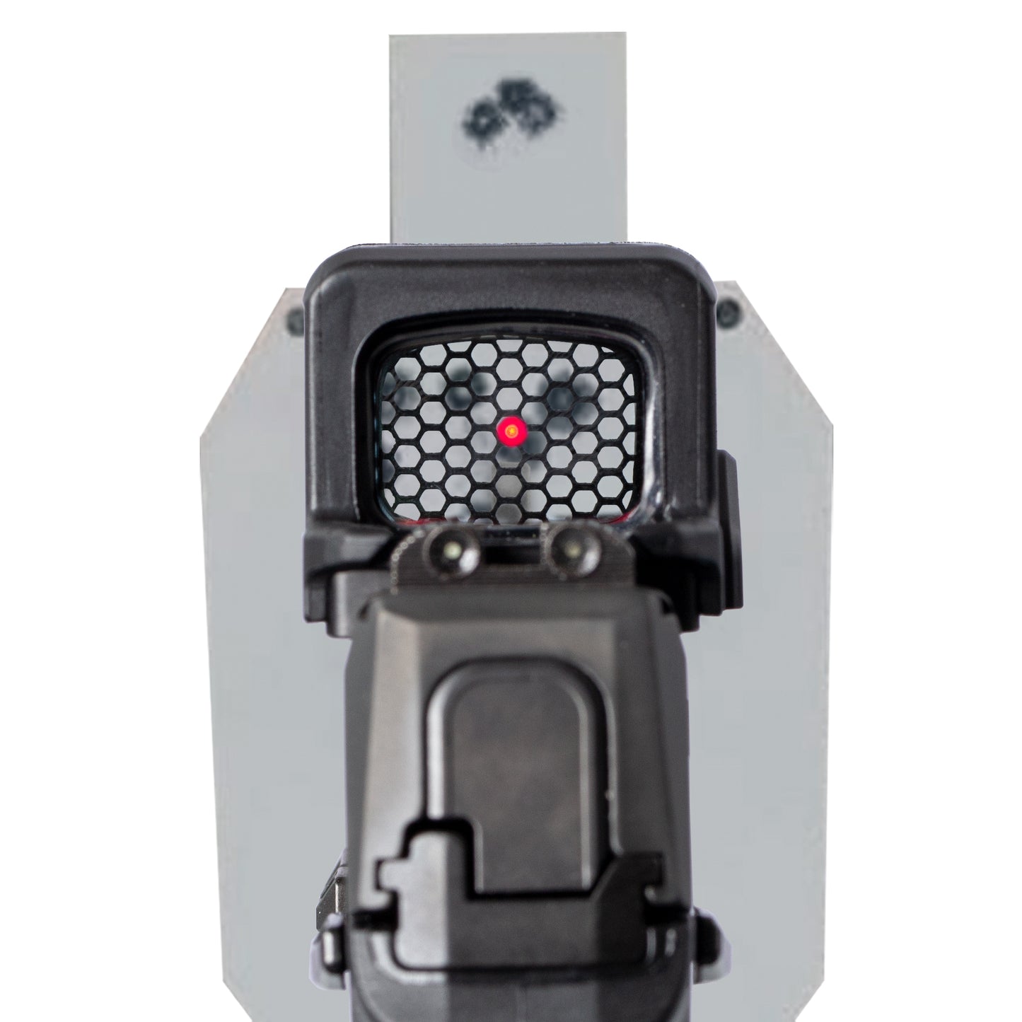 Optic Scope Cover with GlareGard Killflash Lens Installed for Holosun® EPS Carry - Rear View