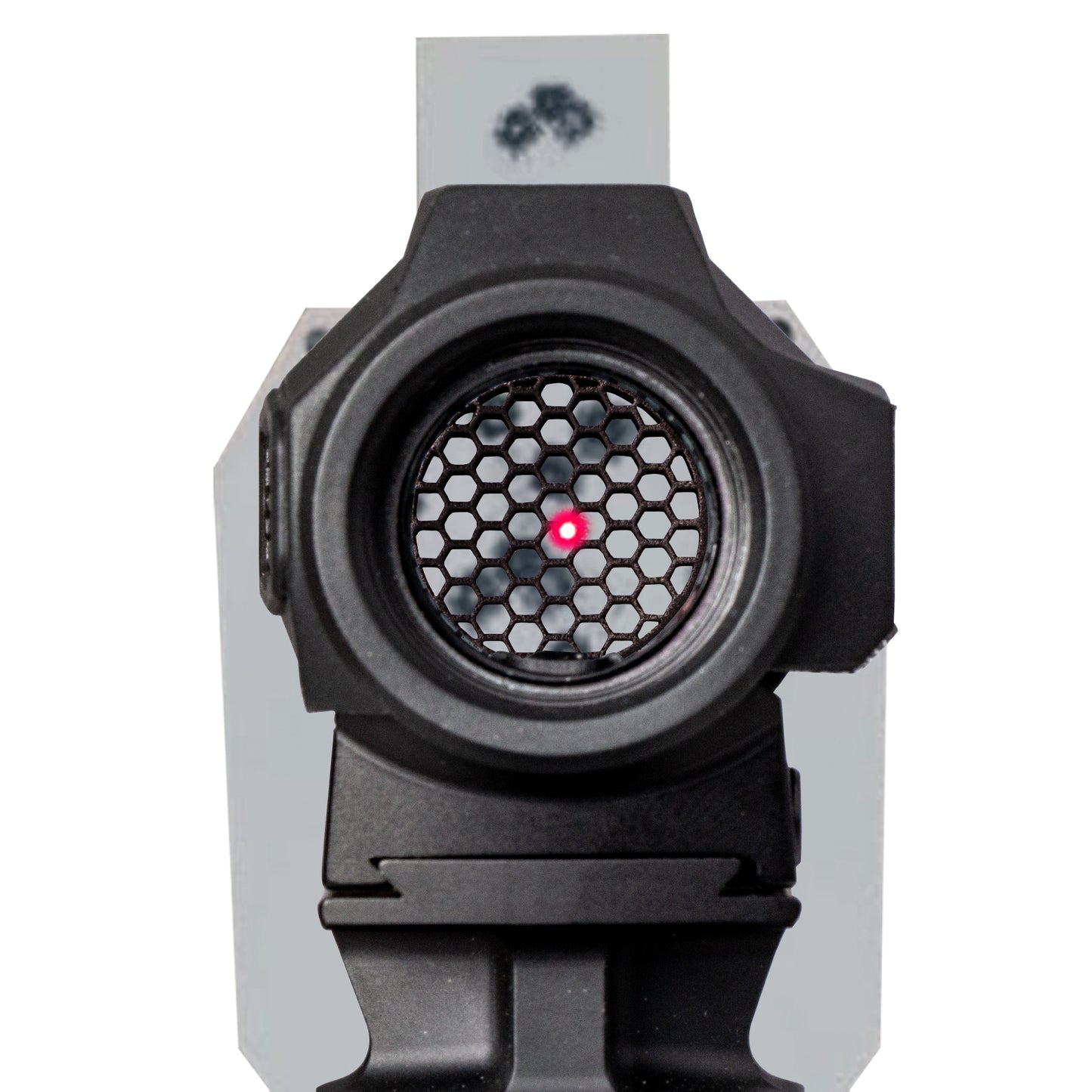 Optic Scope Cover with GlareGard Killflash Lens Installed for Holosun® SCRS - Rear View