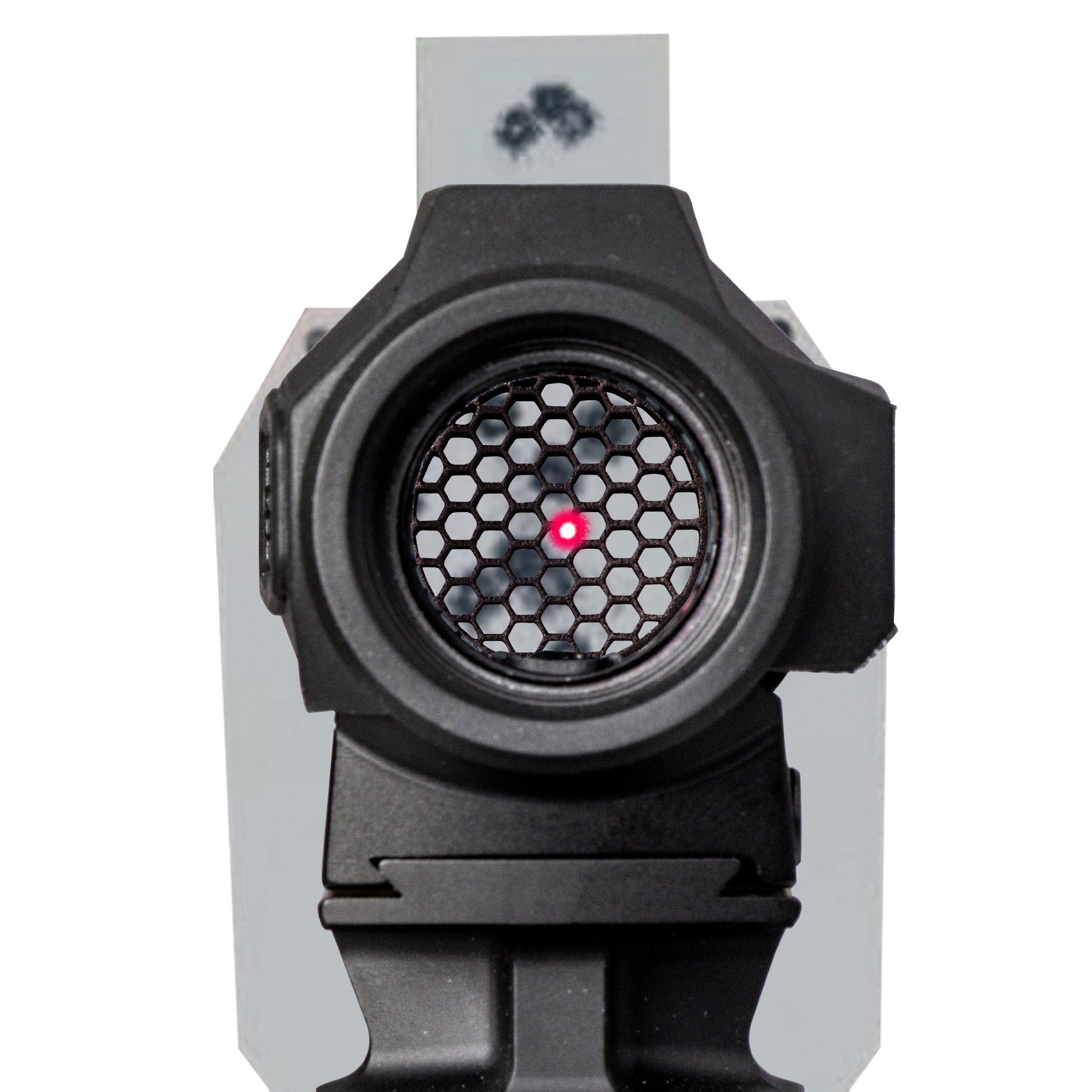 Optic Scope Cover with GlareGard Killflash Lens Installed for Holosun® SCRS - Rear View