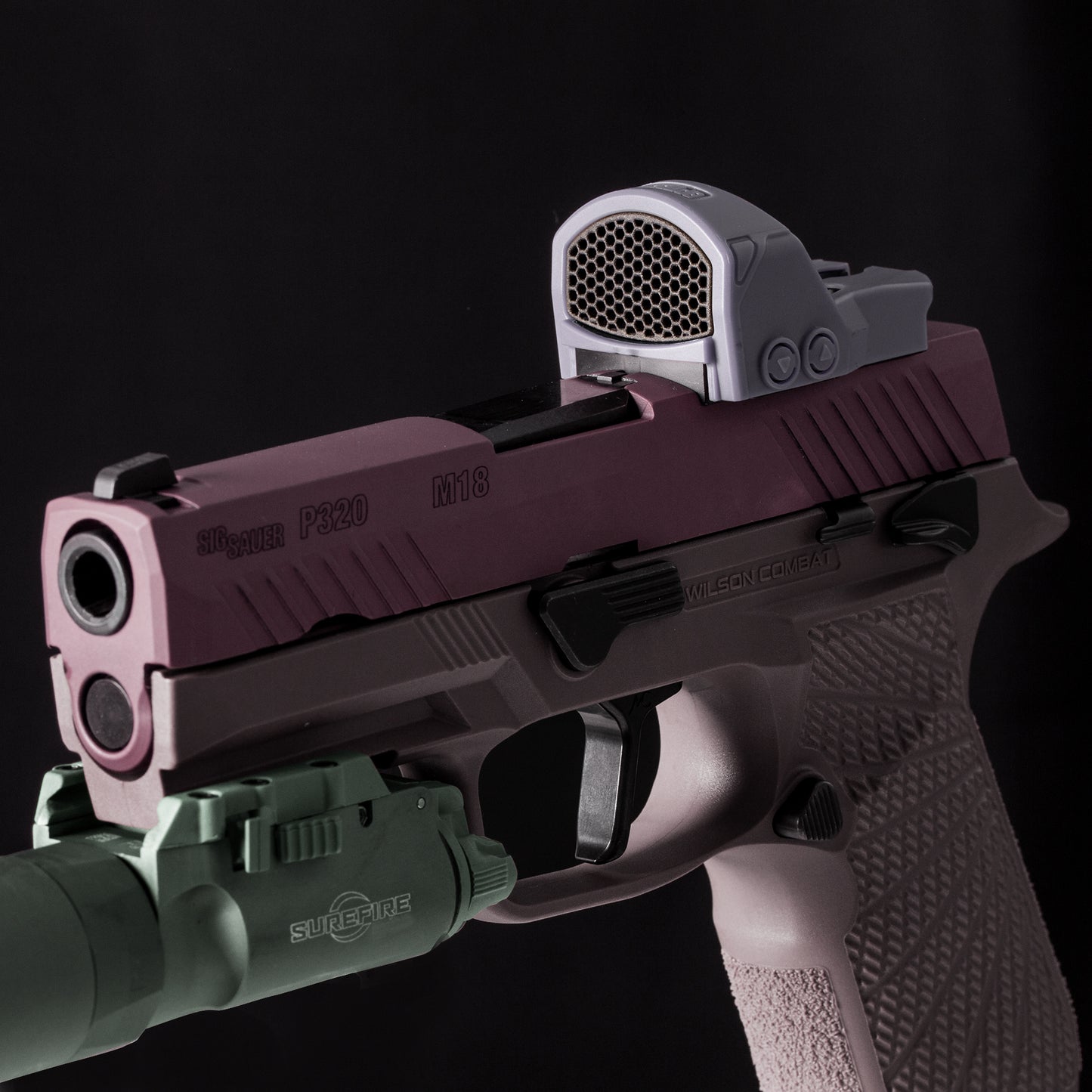 FDE Optic Scope Cover with GlareGard Killflash Lens Installed for SIG SAUER® ROMEO1PRO