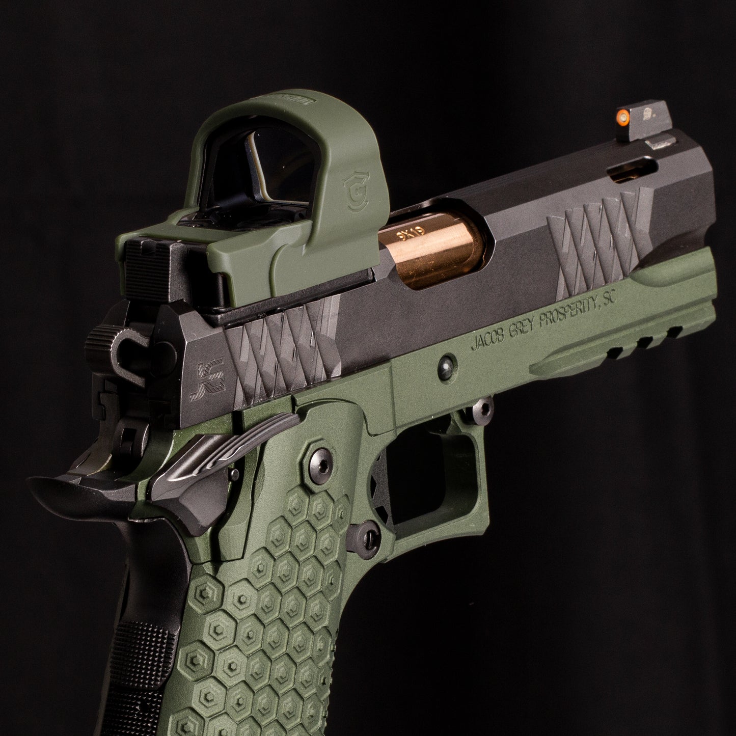 OpticGard Scope Cover for Leupold ® Delta Point Pro OD Green
