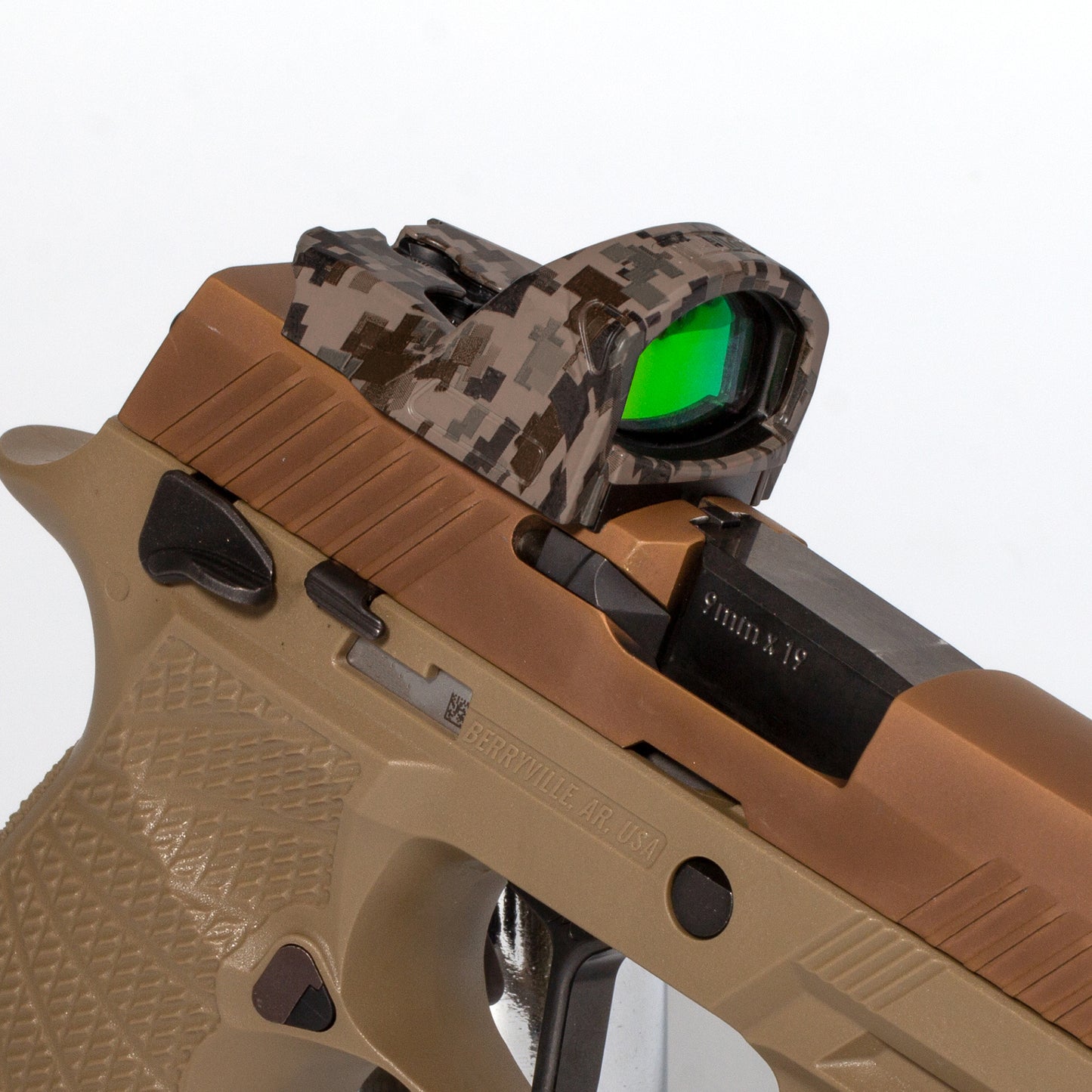 OpticGard Scope Cover for SIG Romeo1Pro FDE Camo Cover