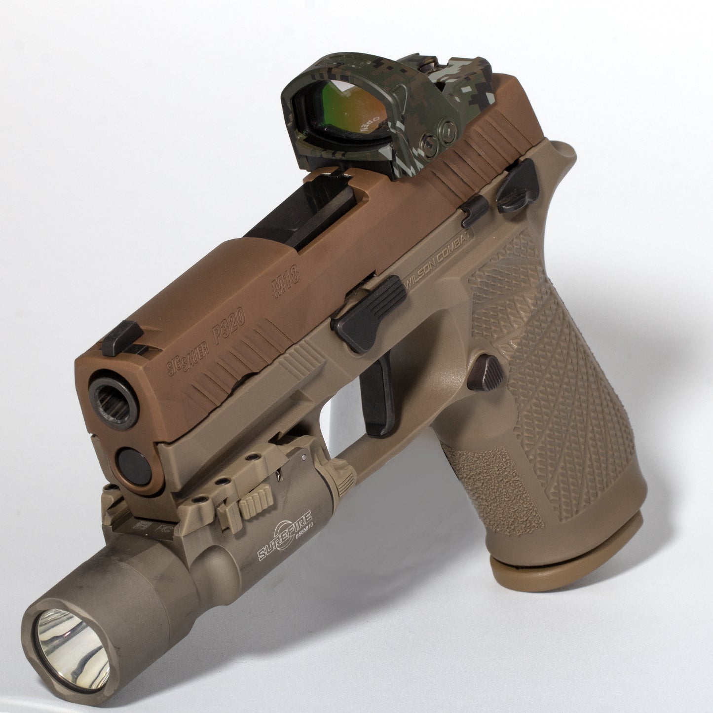 OpticGard Scope Cover for SIG Romeo1Pro OD Green Camo Cover