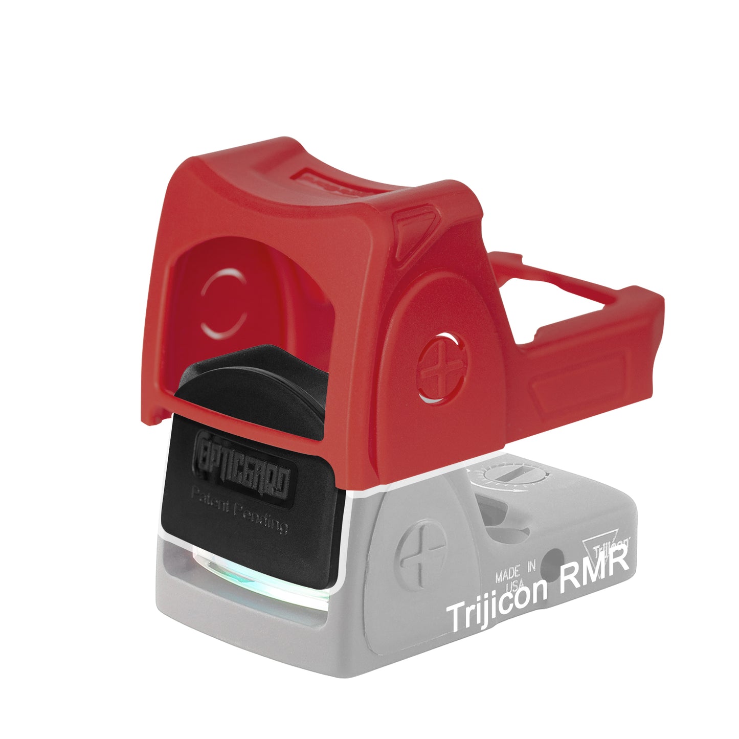 OpticGard Scope Cover for Trijicon® RMR Type 1 & Type 2 Passion Red