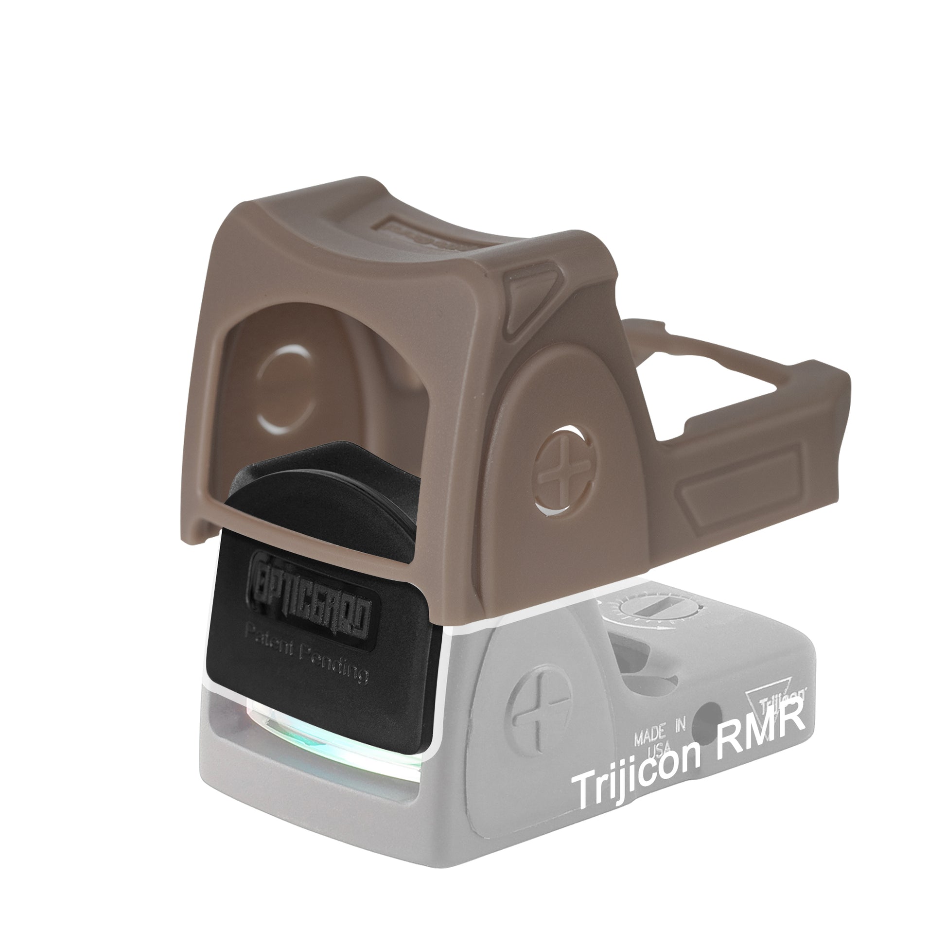OpticGard Scope Cover for Trijicon RMR FDE
