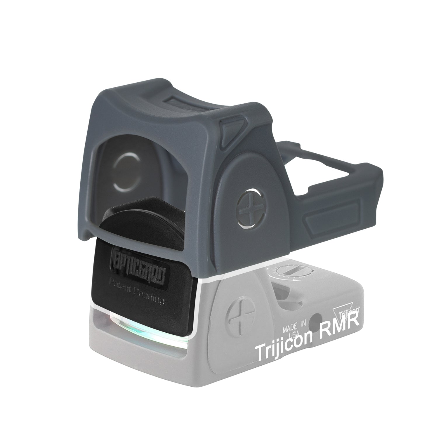 OpticGard Scope Cover for Trijicon® RMR Gunmetal Gray