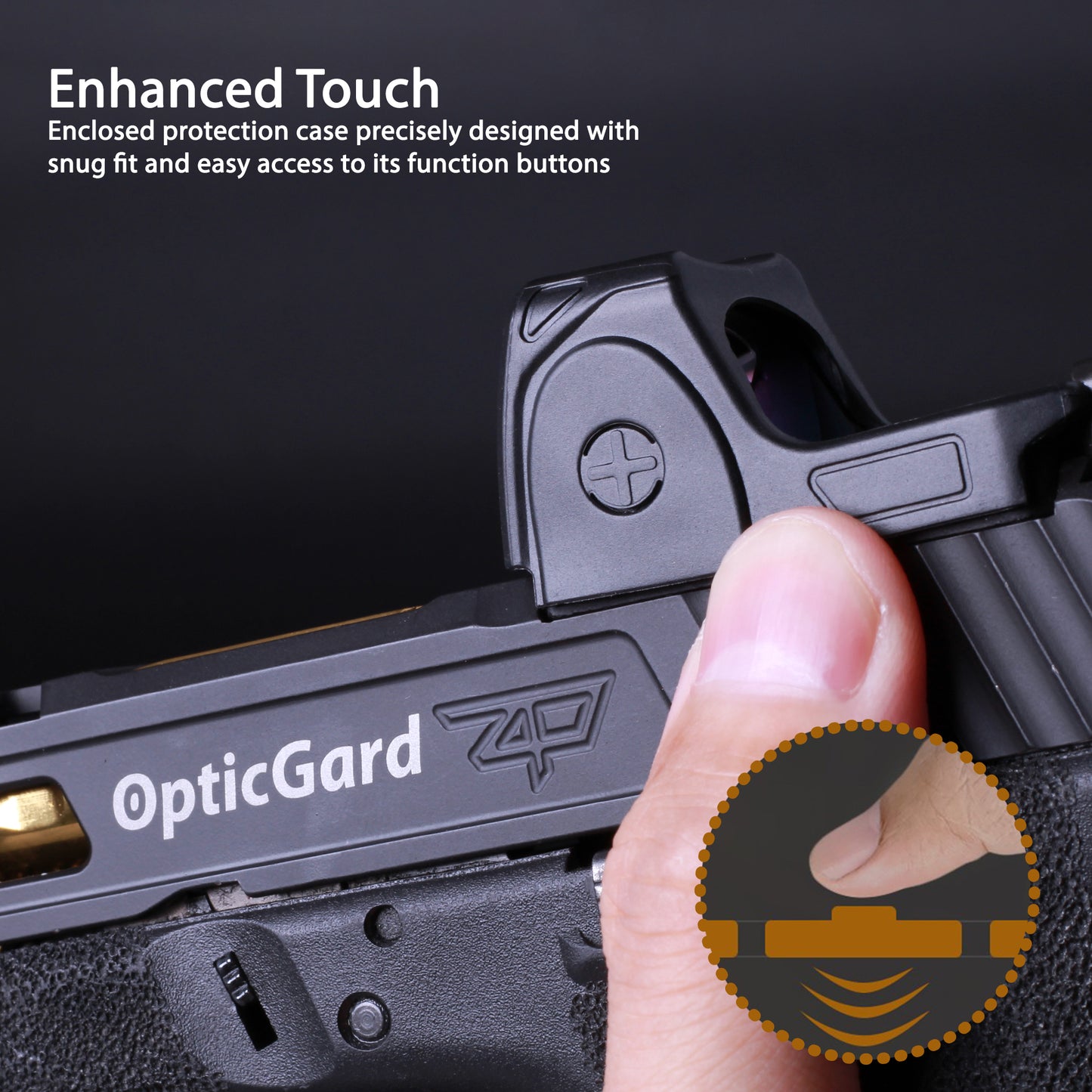 OpticGard Scope Cover for Trijicon® RMRcc Enhanced Touch