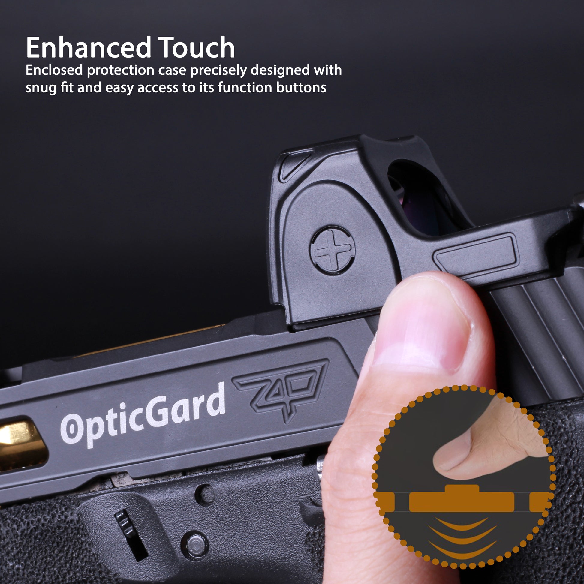 OpticGard Scope Cover for Trijicon® RMRcc Enhanced Touch