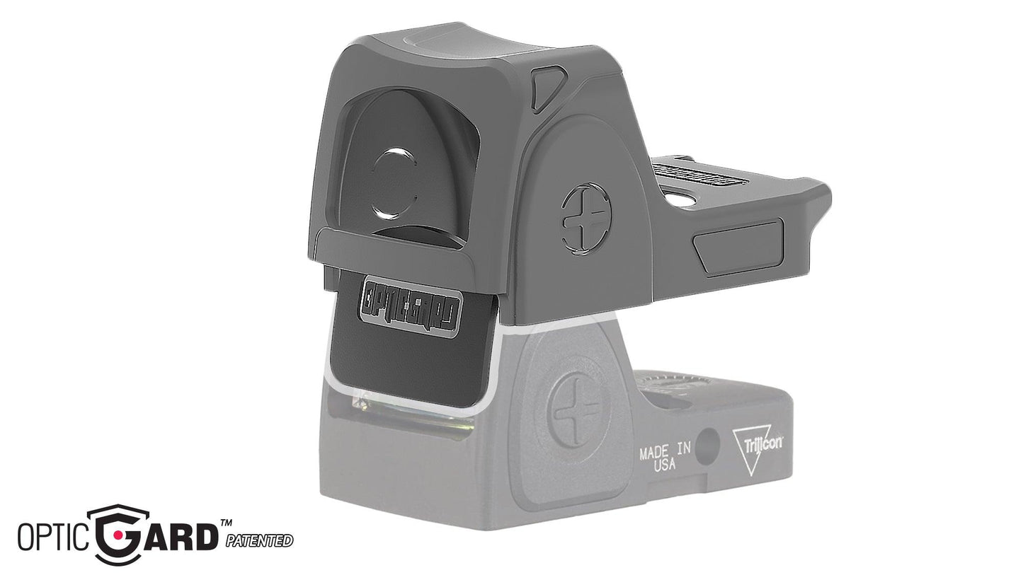 Trijicon RMRcc Gunmetal Grey Scope Cover by OpticGard