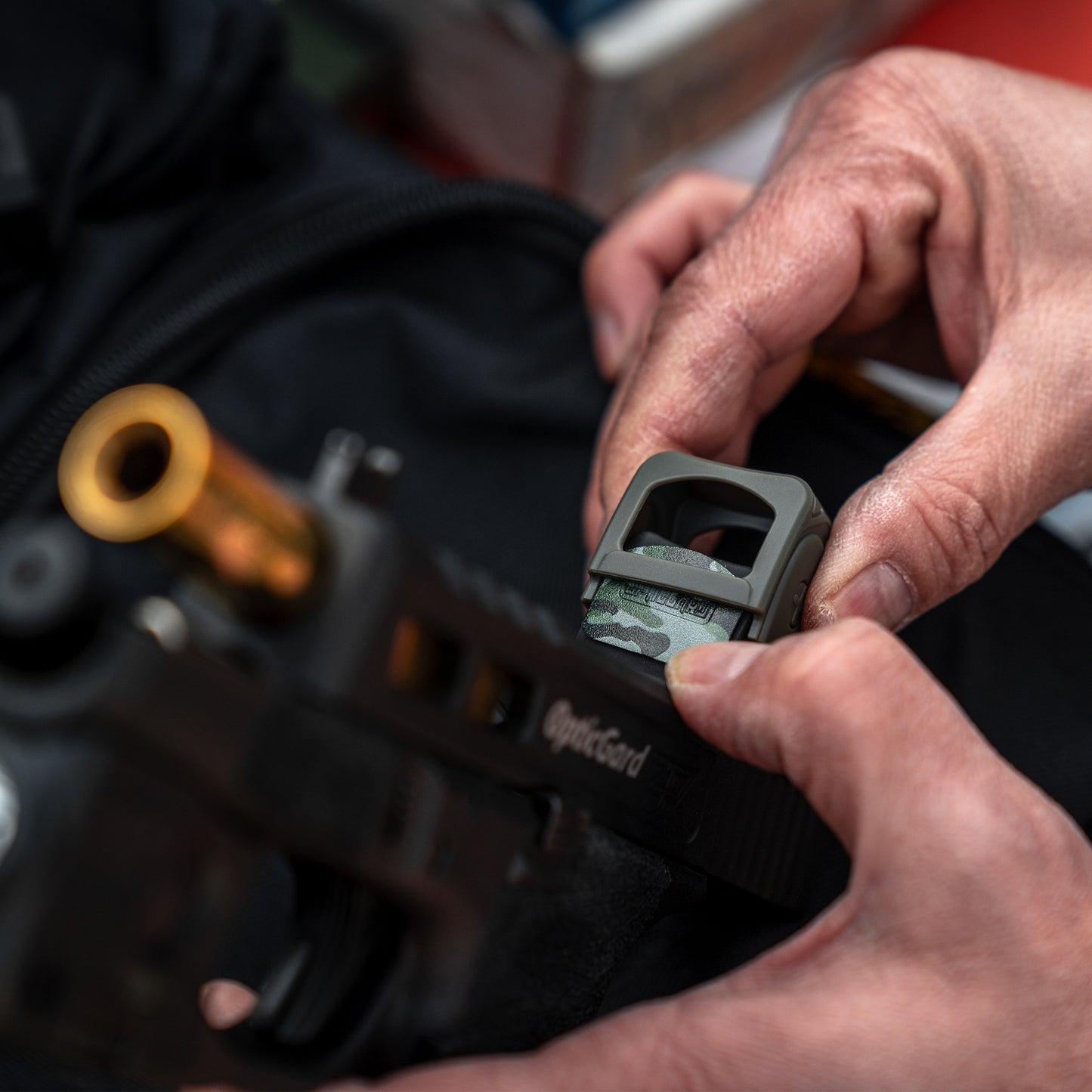 OpticGard Scope Cover for Trijicon® RMRcc Gunmetal Gray Cover