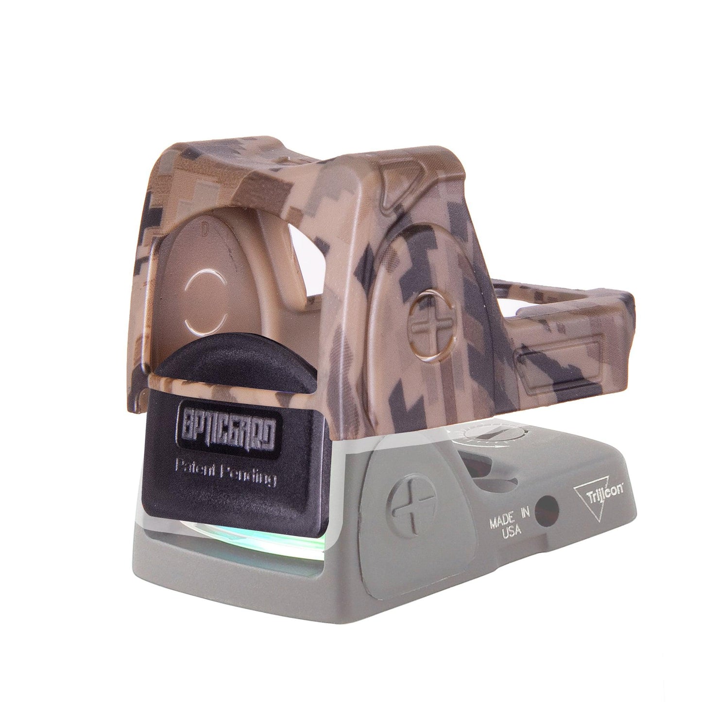 Trijicon RMR FDE Camo Scope Cover by OpticGard