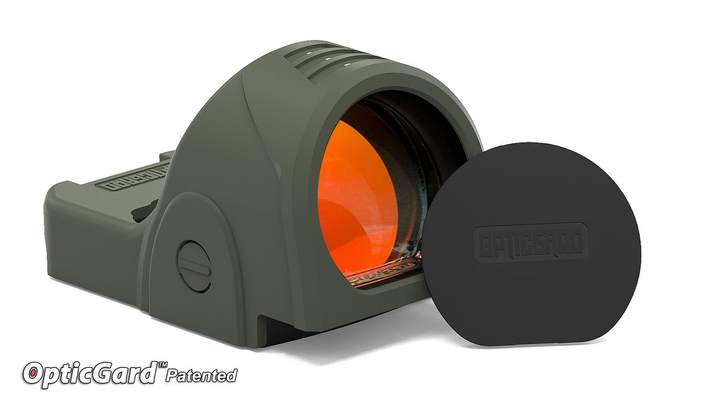 Trijicon SRO OD Green Scope Cover by OpticGard