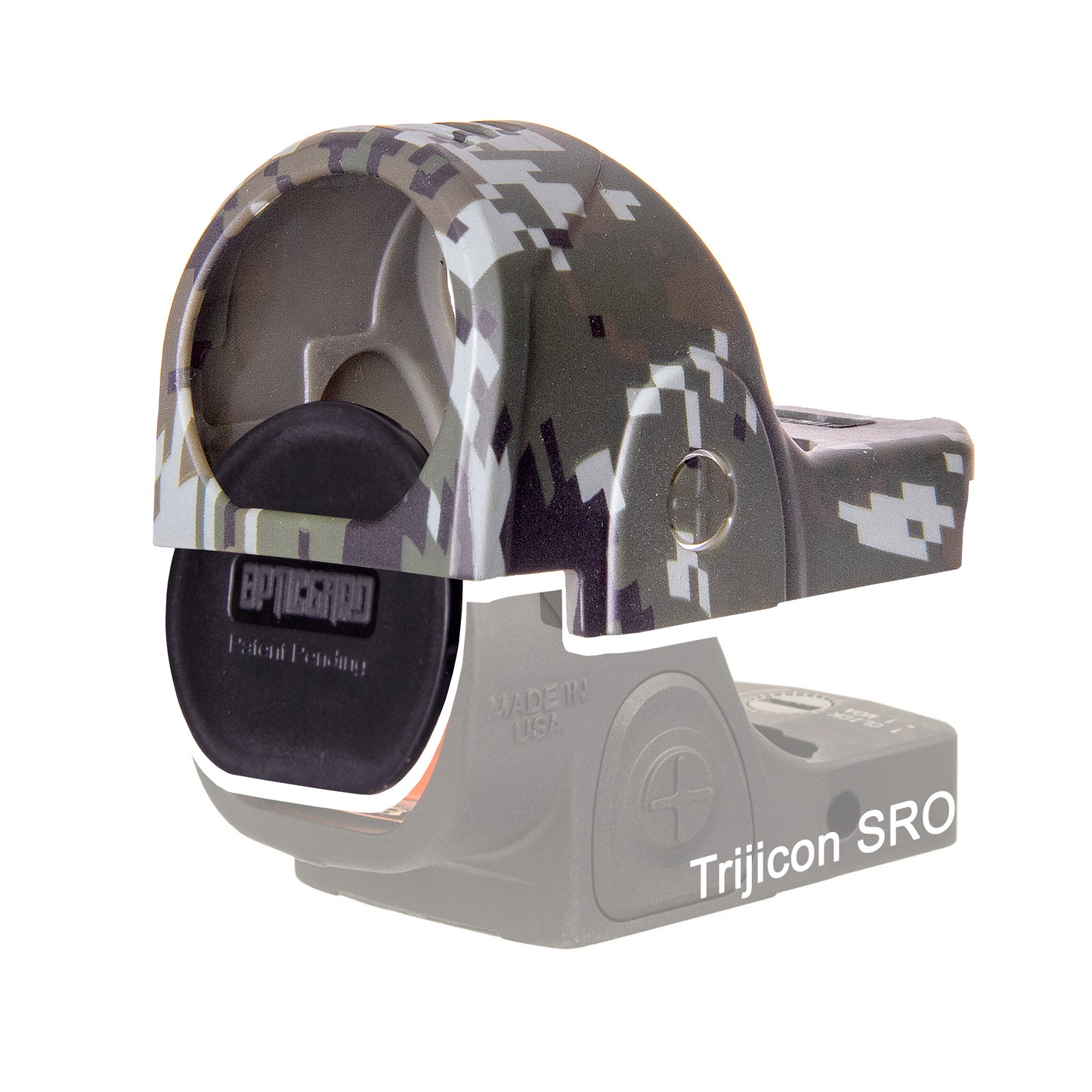 OpticGard Scope Cover for Trijicon® SRO OD Green Camo