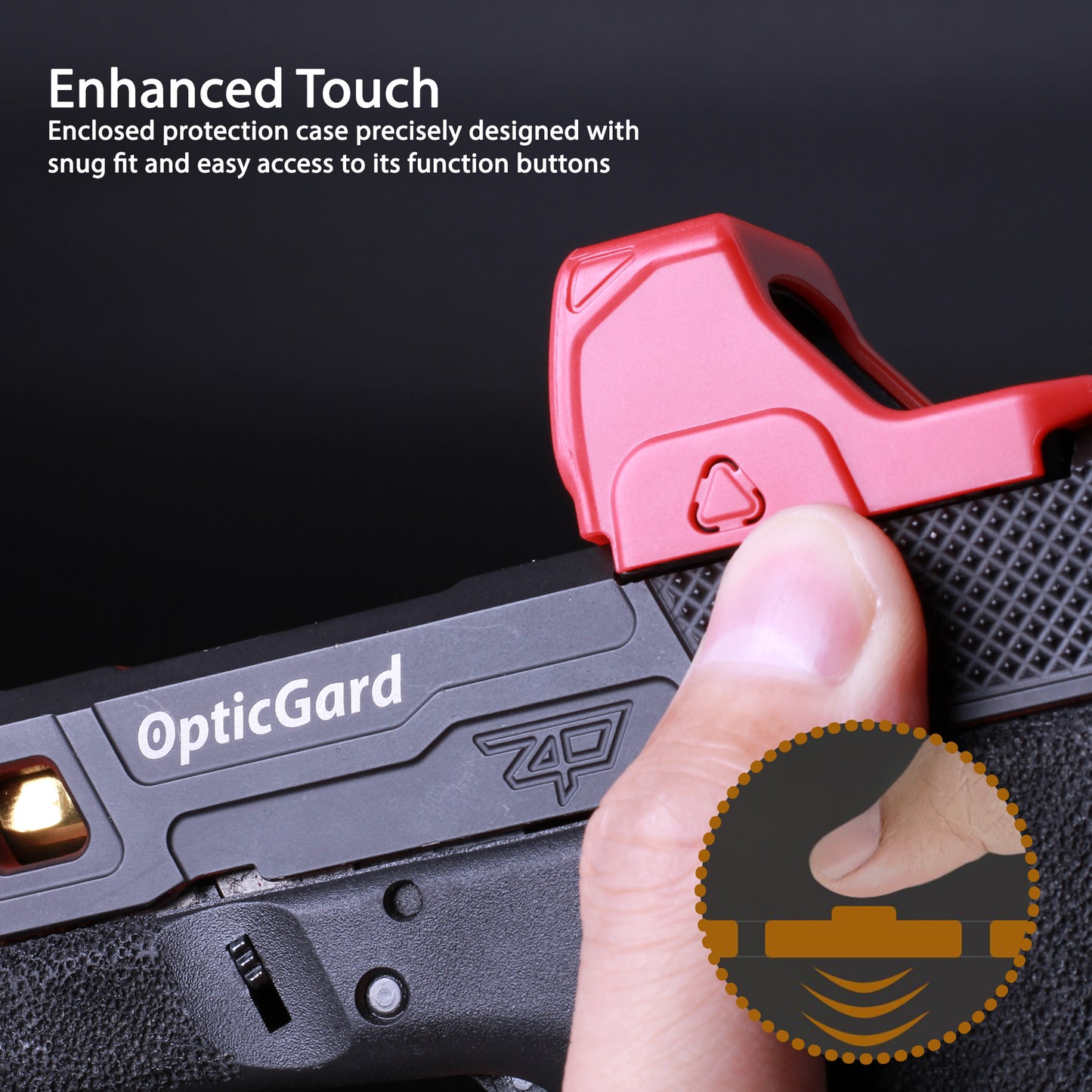 OpticGard Scope Cover for Vortex® Defender-CCW Enhanced Touch