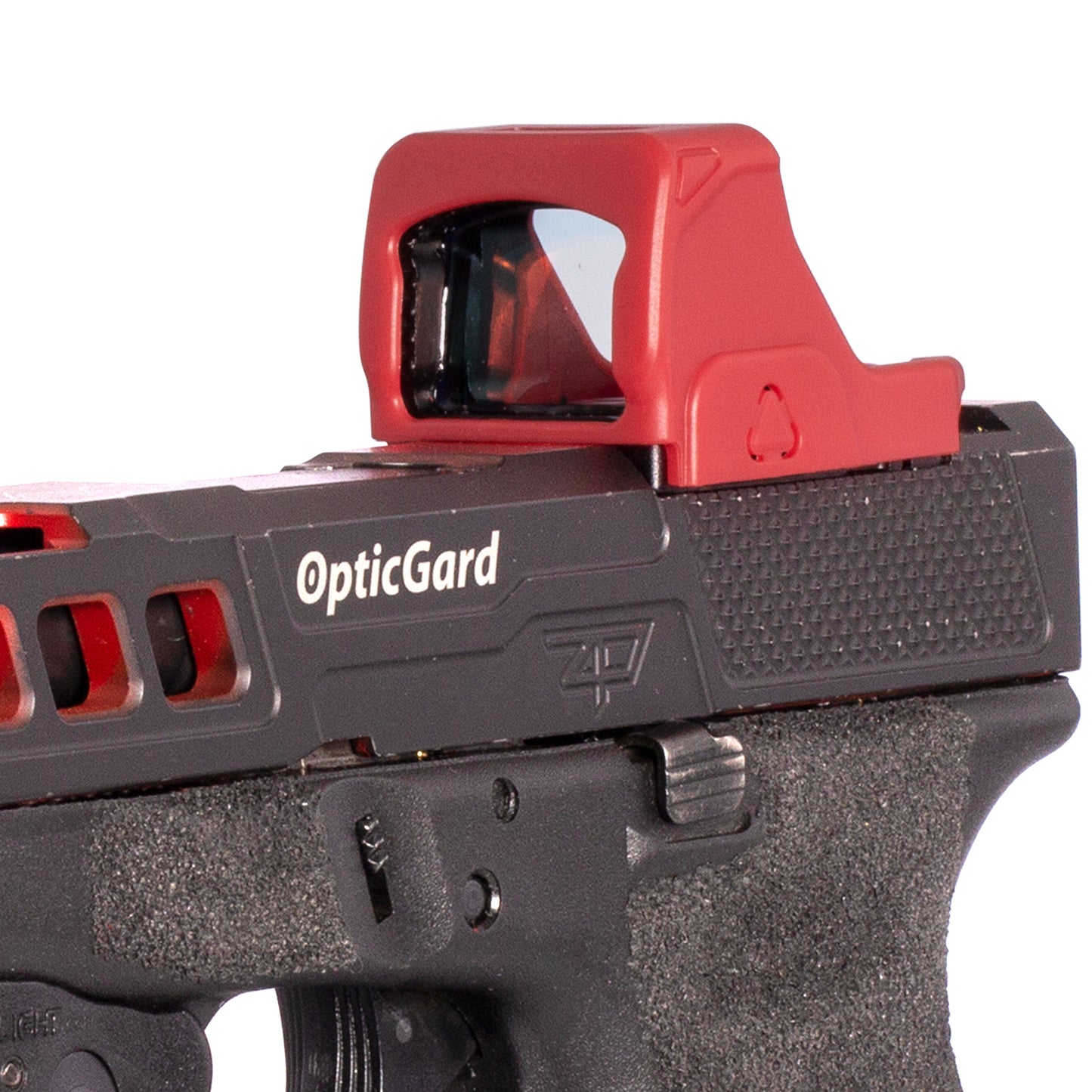 OpticGard Scope Cover for Vortex® Defender-CCW Passion Red