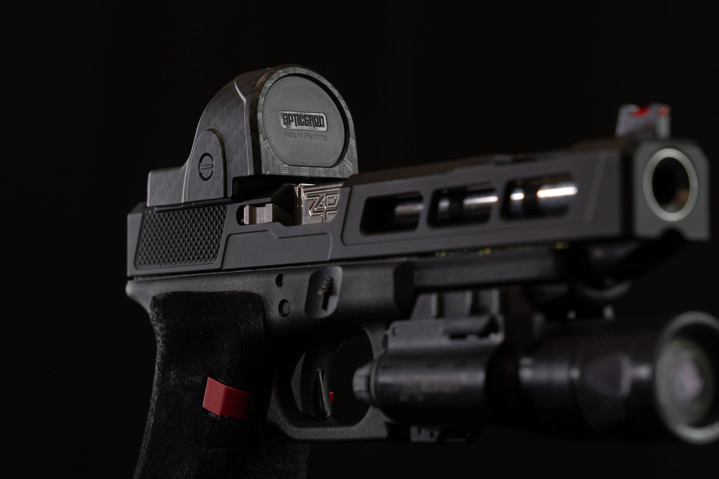 Trijicon SRO Scope Cover Carbon Fiber by OpticGard