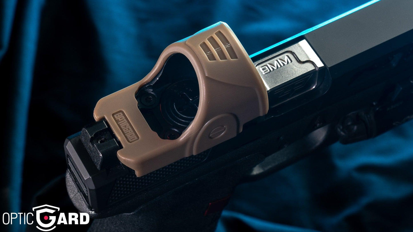 Trijicon SRO FDE Scope Cover by OpticGard