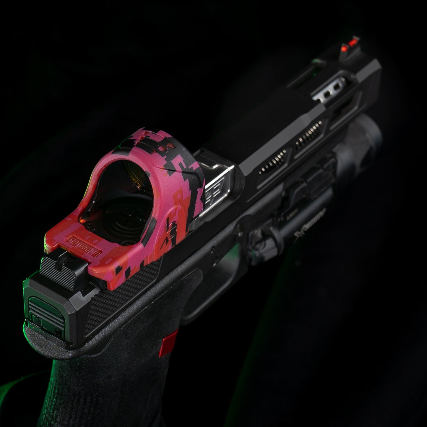 OpticGard Scope Cover for Trijicon® SRO Passion Red Camo