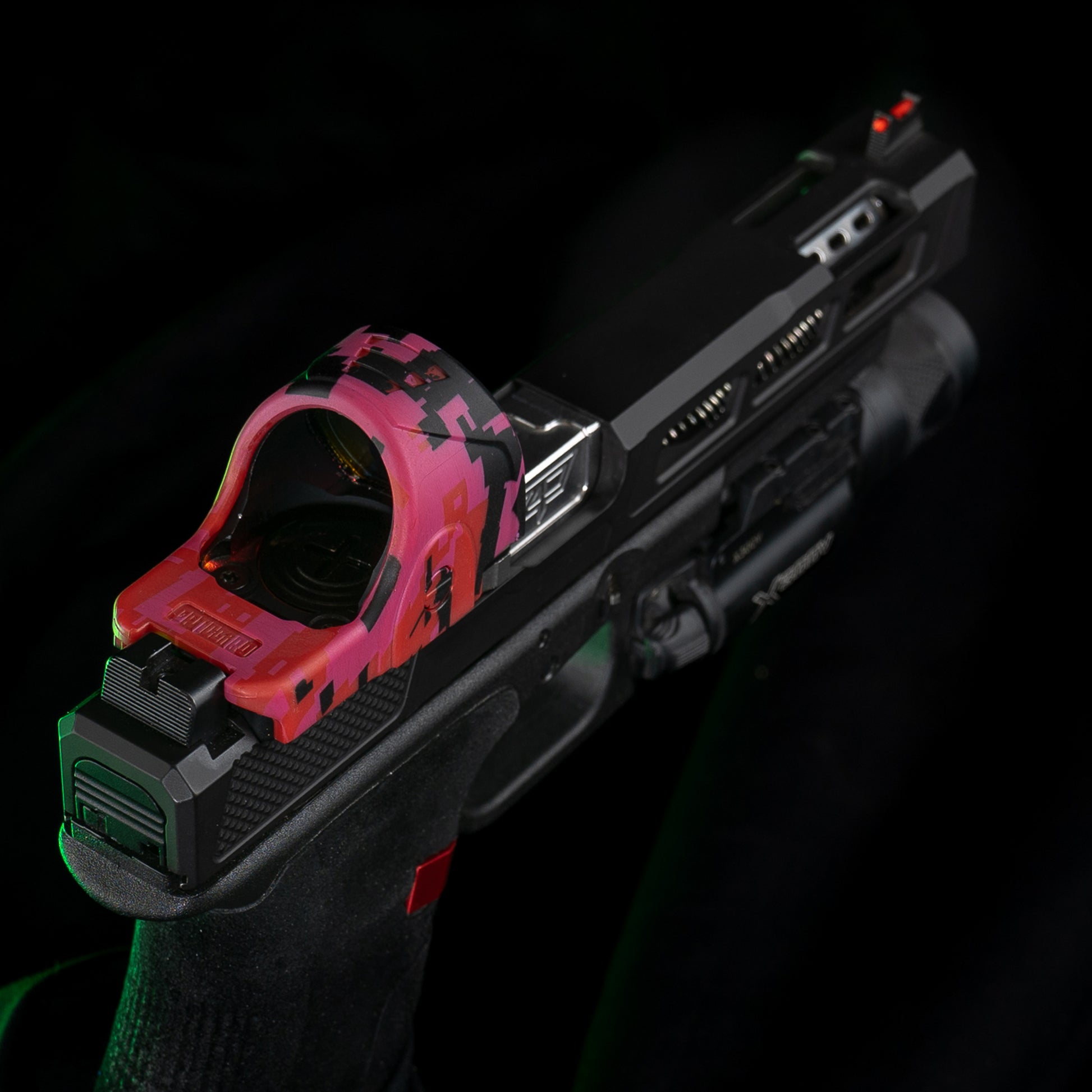 OpticGard Scope Cover for Trijicon® SRO Passion Red Camo